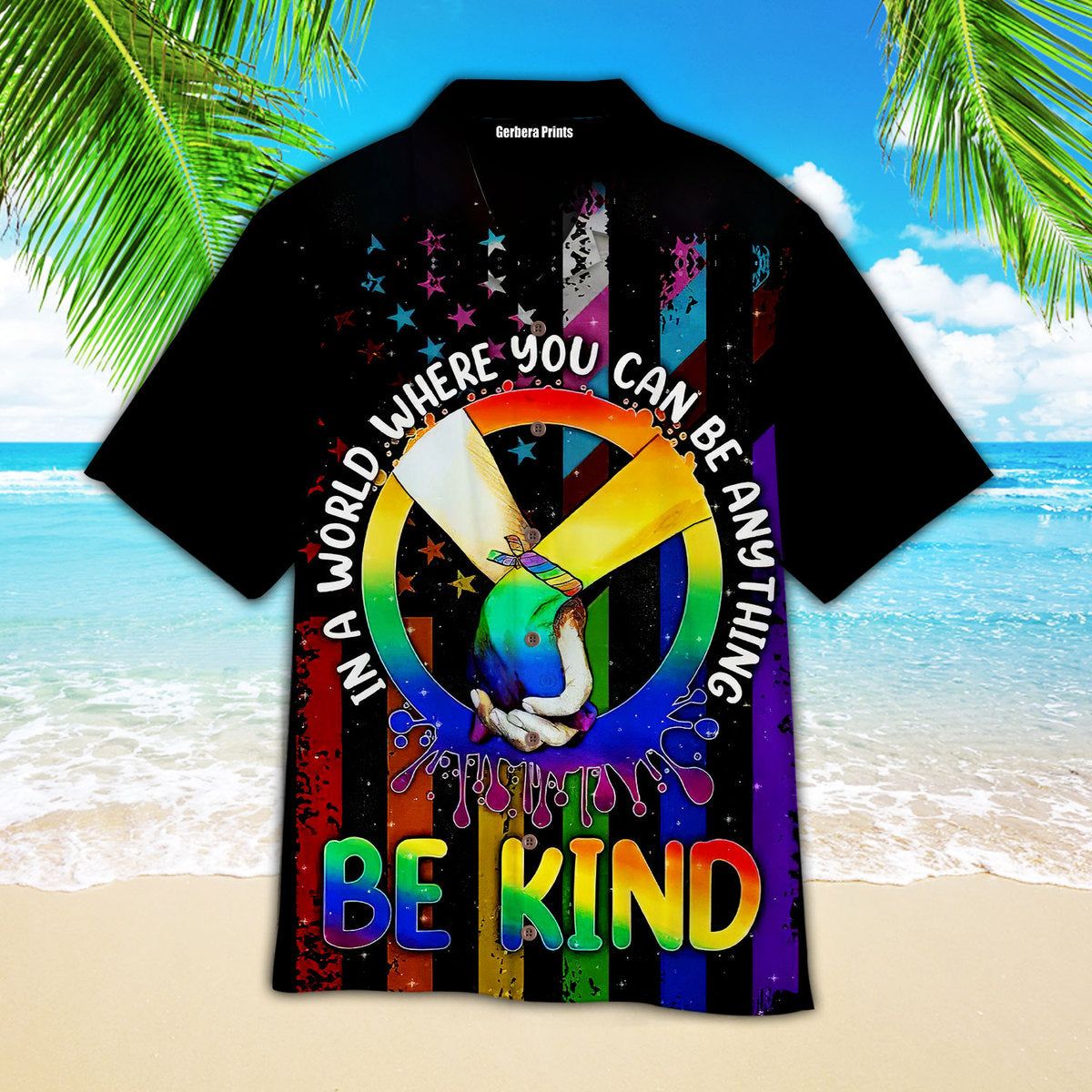 Lgbt Be Kind Aloha Hawaiian Shirts For Men & For Women |