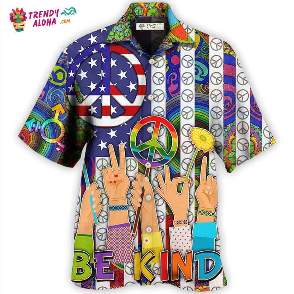Lgbt Be Kind Style Hawaiian Shirt – Trendy Aloha