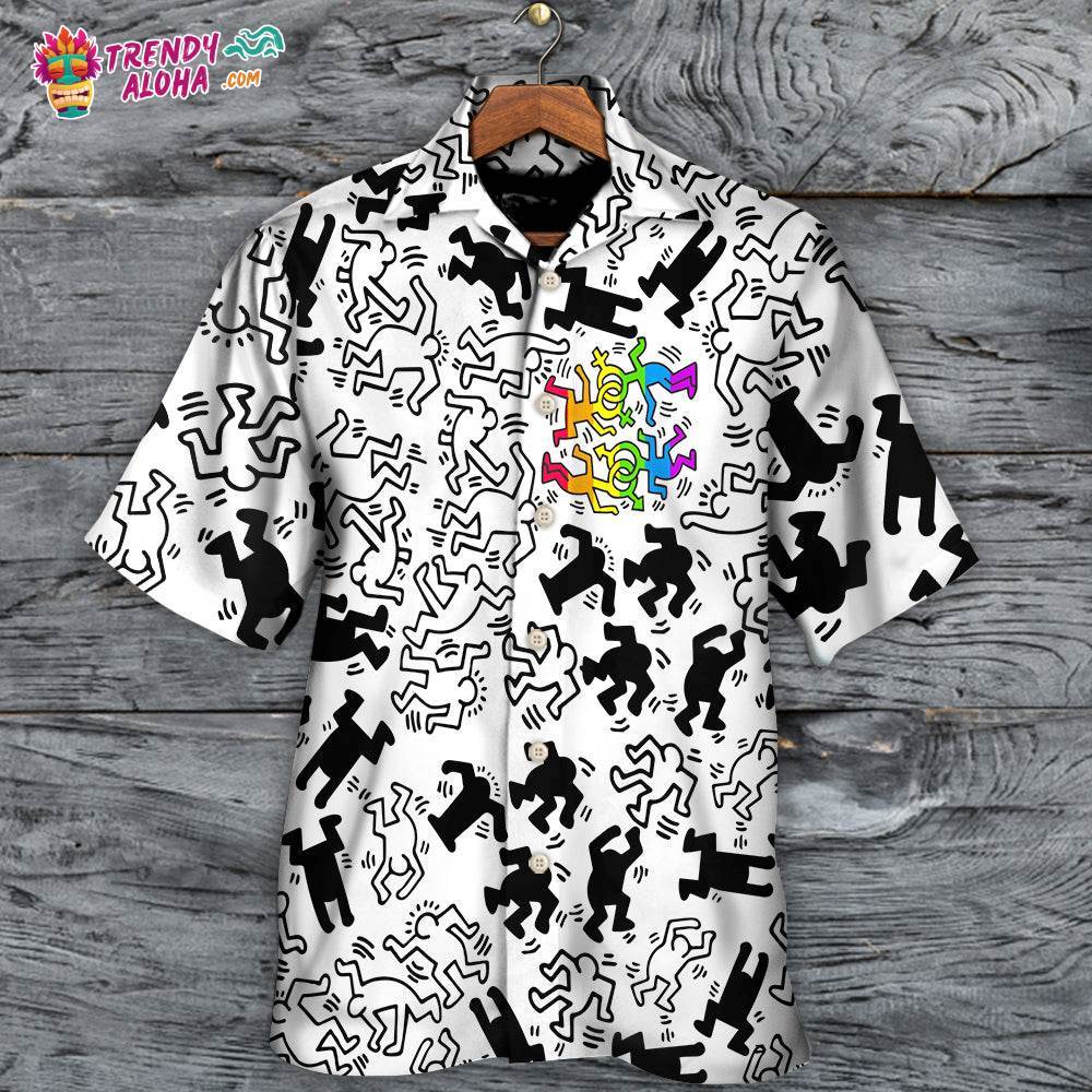 Lgbt Be Proud Of Who You Are Hawaiian Shirt – Trendy Aloha