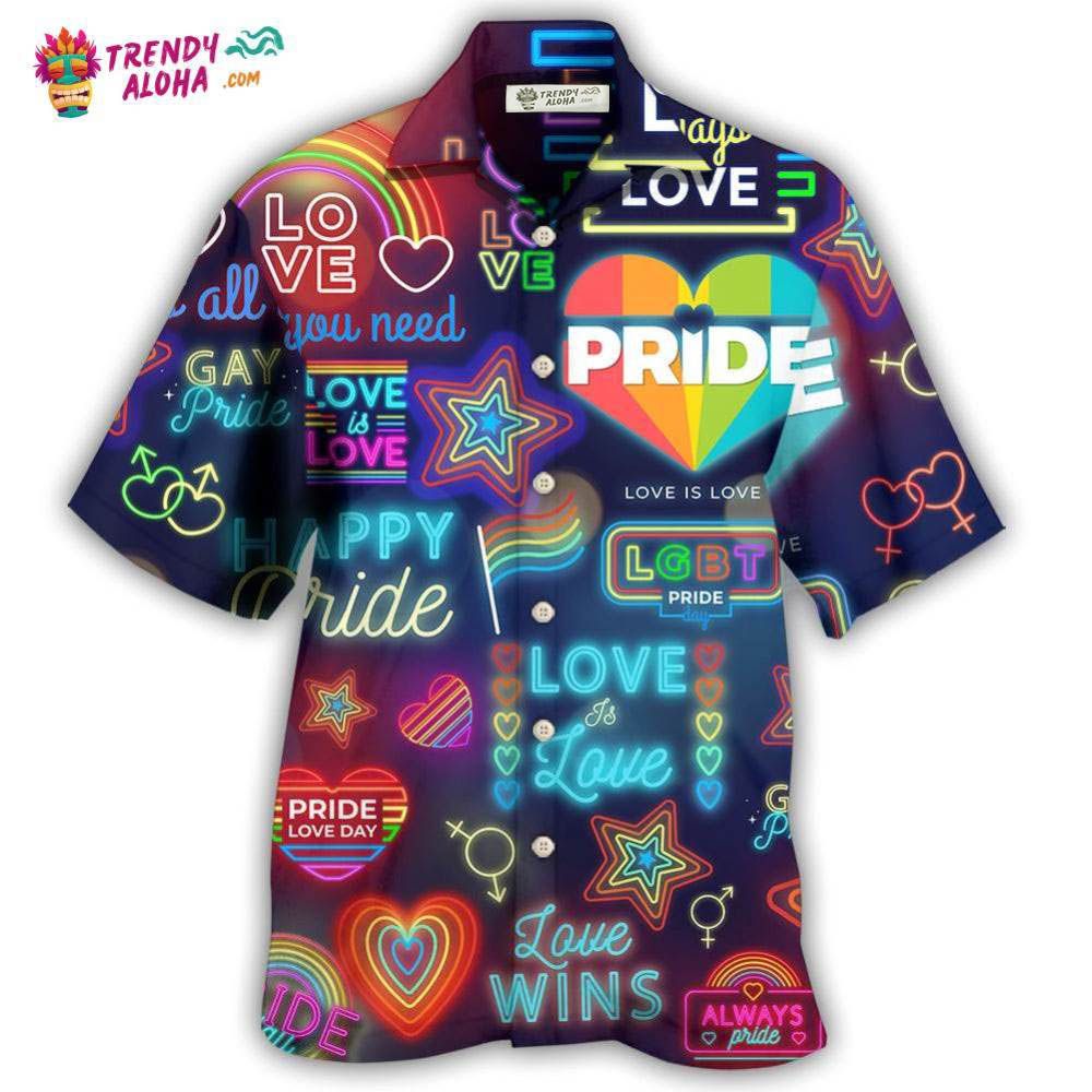 Lgbt Love Has No Gender Hawaiian Shirt – Trendy Aloha Lgbt Love Has No Gender Hawaiian Shirt – Trendy Aloha