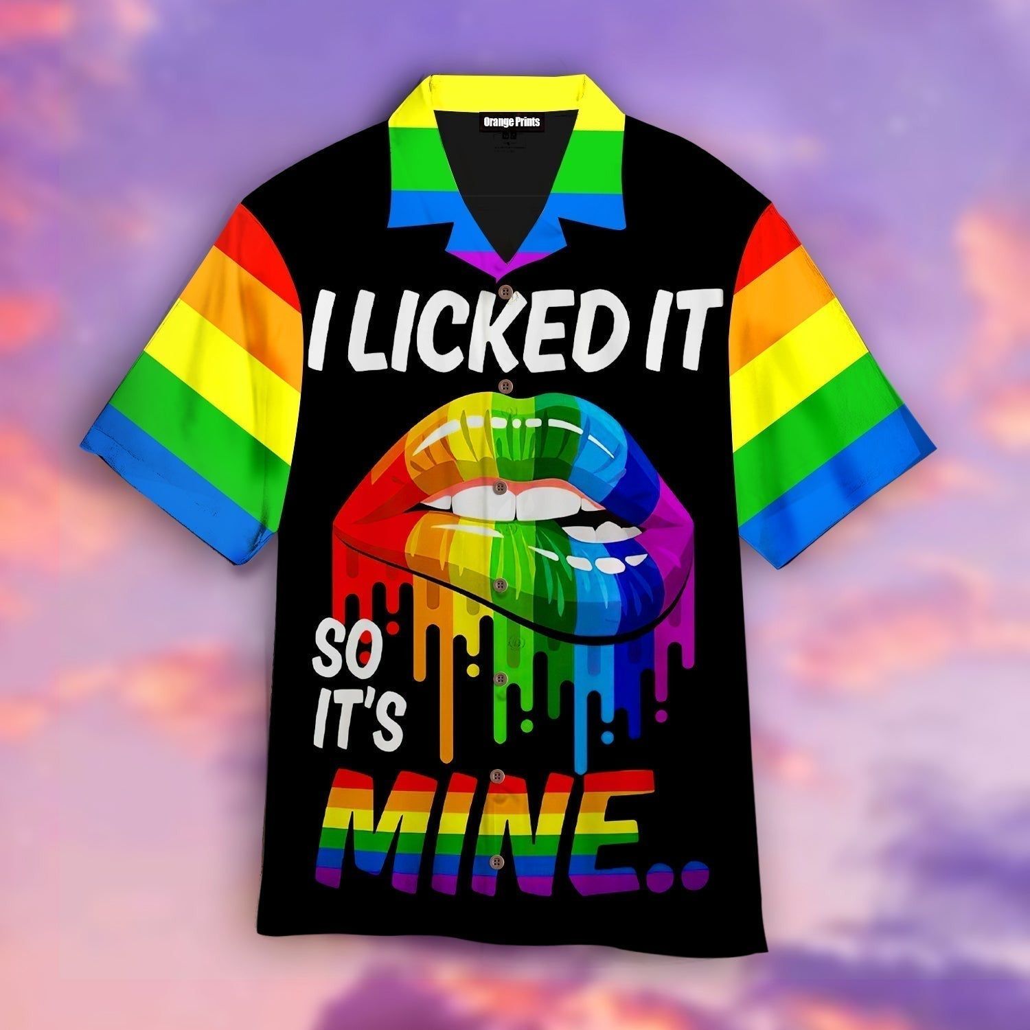 Lgbt Pride Aloha Hawaiian Shirts For Men And Women |