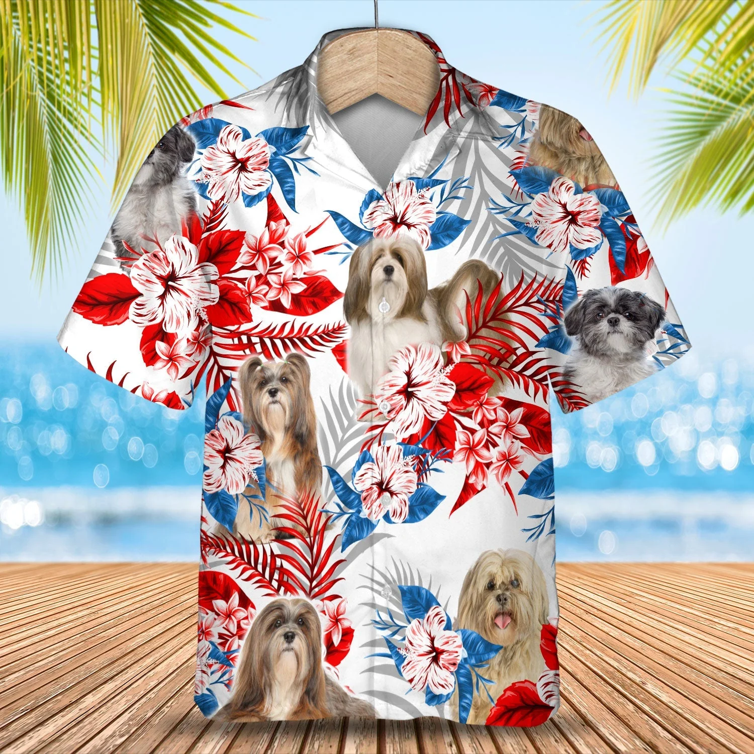 Lhasa Apso Trendy Hawaiian Shirt – Summer Aloha Shirt, Trendy Hawaiian Shirt For Men And Women
