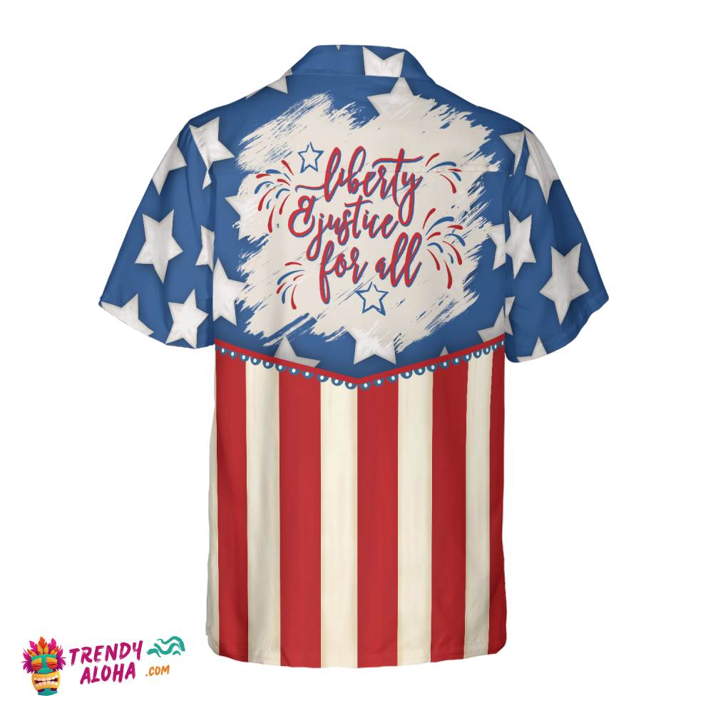 Liberty And Justice For All Hawaiian Shirt