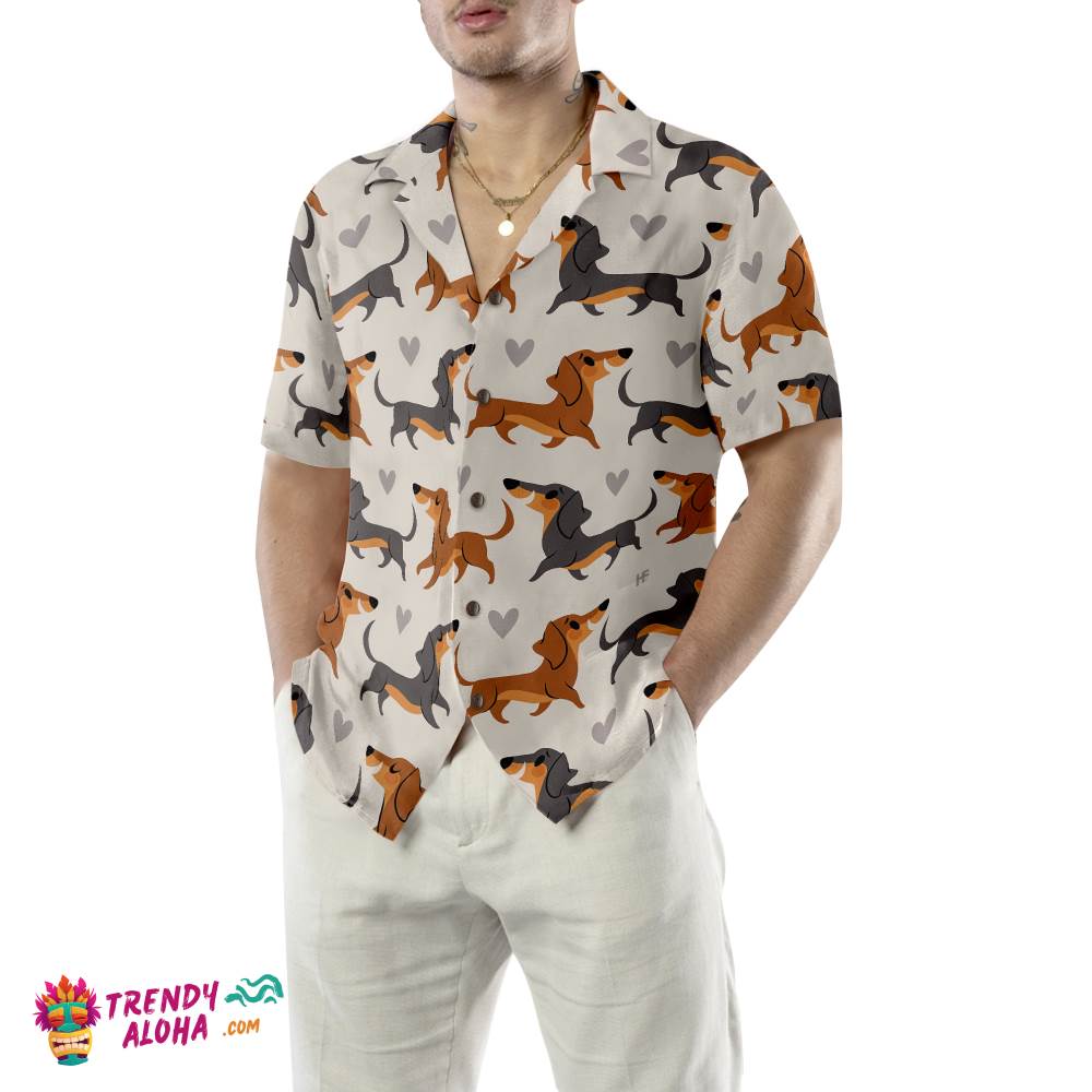 Life Of Dachshund Dog Hawaiian Shirt