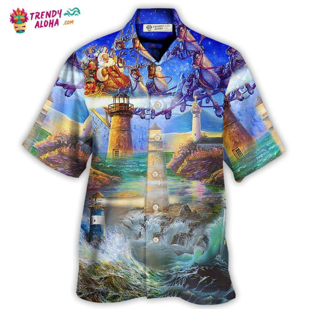 Lighthouse Christmas Shine Your Light In Storm And Darkness Hawaiian Shirt – Trendy Aloha Lighthouse Christmas Shine Your Light In Storm And Darkness Hawaiian Shirt – Trendy Aloha