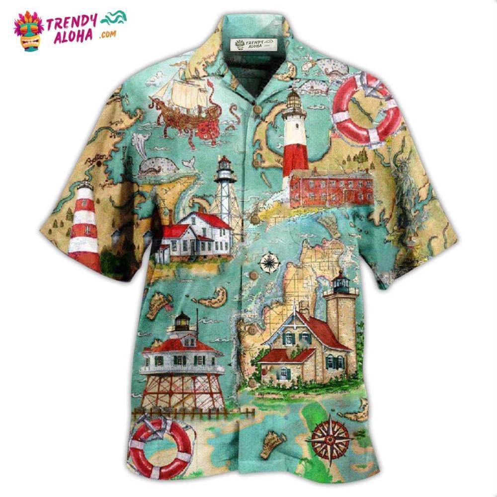 Lighthouse Guide Me Around The World Hawaiian Shirt – Trendy Aloha Lighthouse Guide Me Around The World Hawaiian Shirt – Trendy Aloha