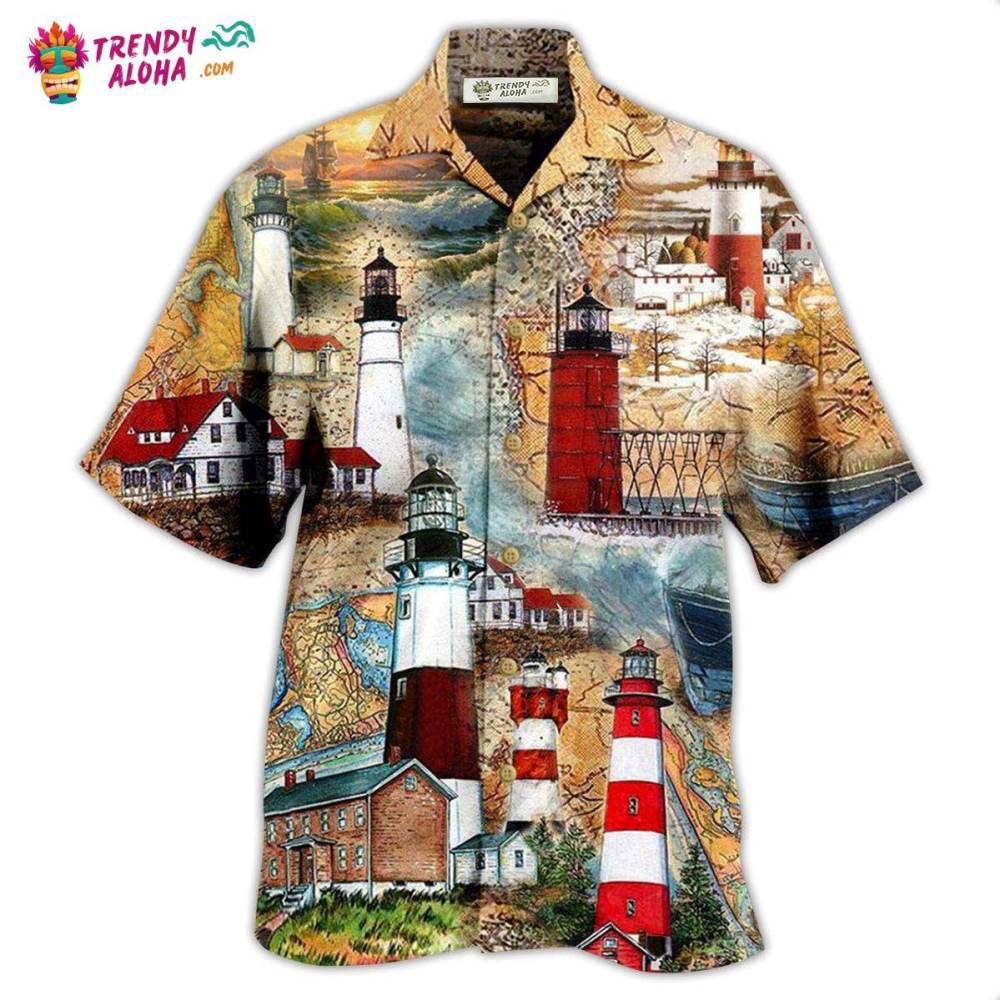 Lighthouse The Past Is A Lighthouse Not A Port Hawaiian Shirt – Trendy Aloha Lighthouse The Past Is A Lighthouse Not A Port Hawaiian Shirt – Trendy Aloha