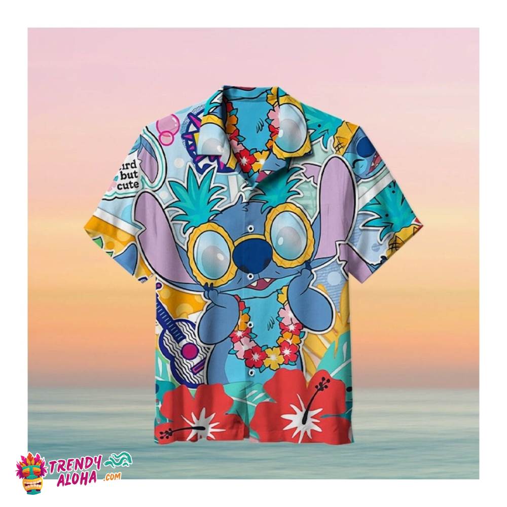 Lilo And S.Titch Summer Vacation Hawaiian Shirt 3D Printed