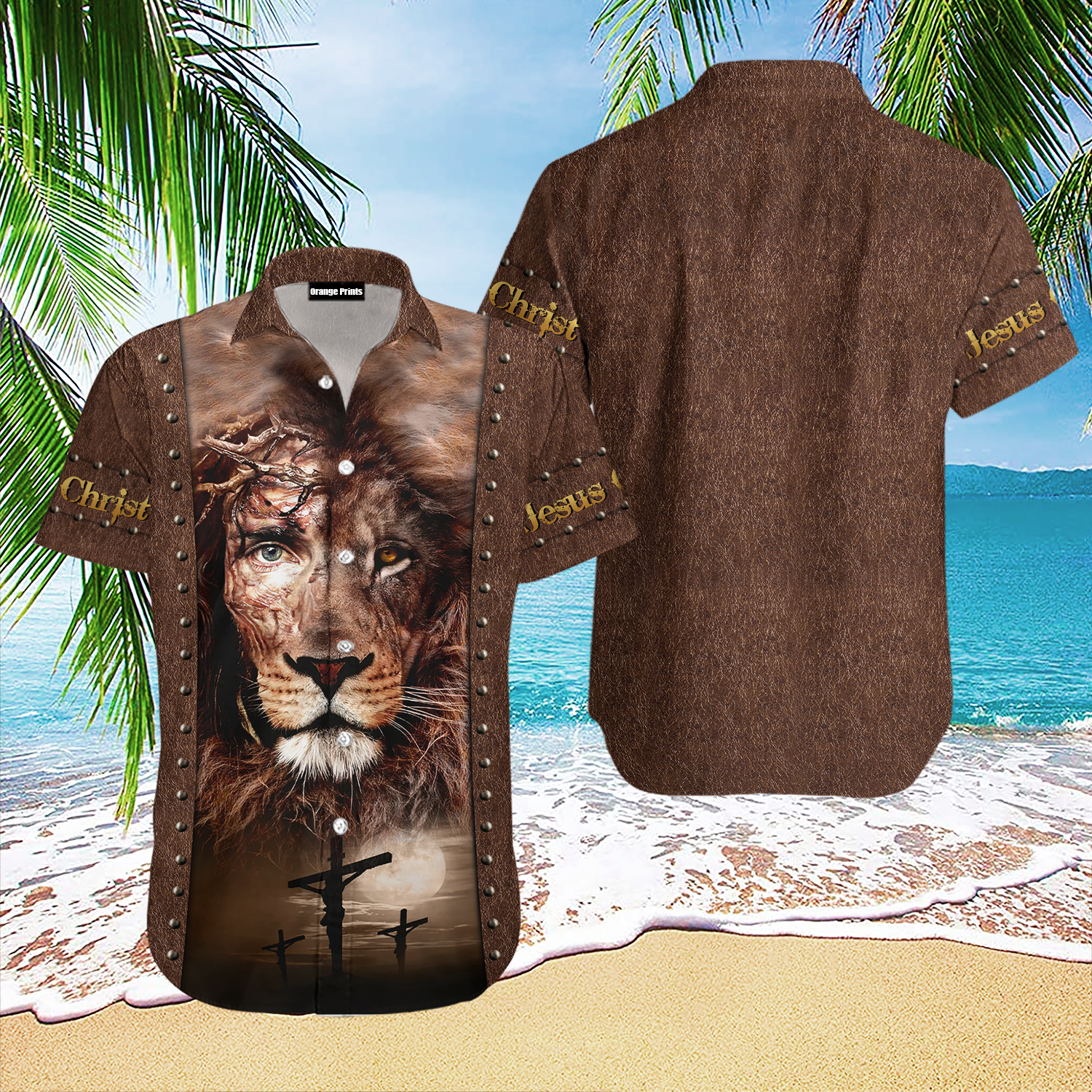 Lion Jesus Aloha Hawaiian Shirts For Men And Women |