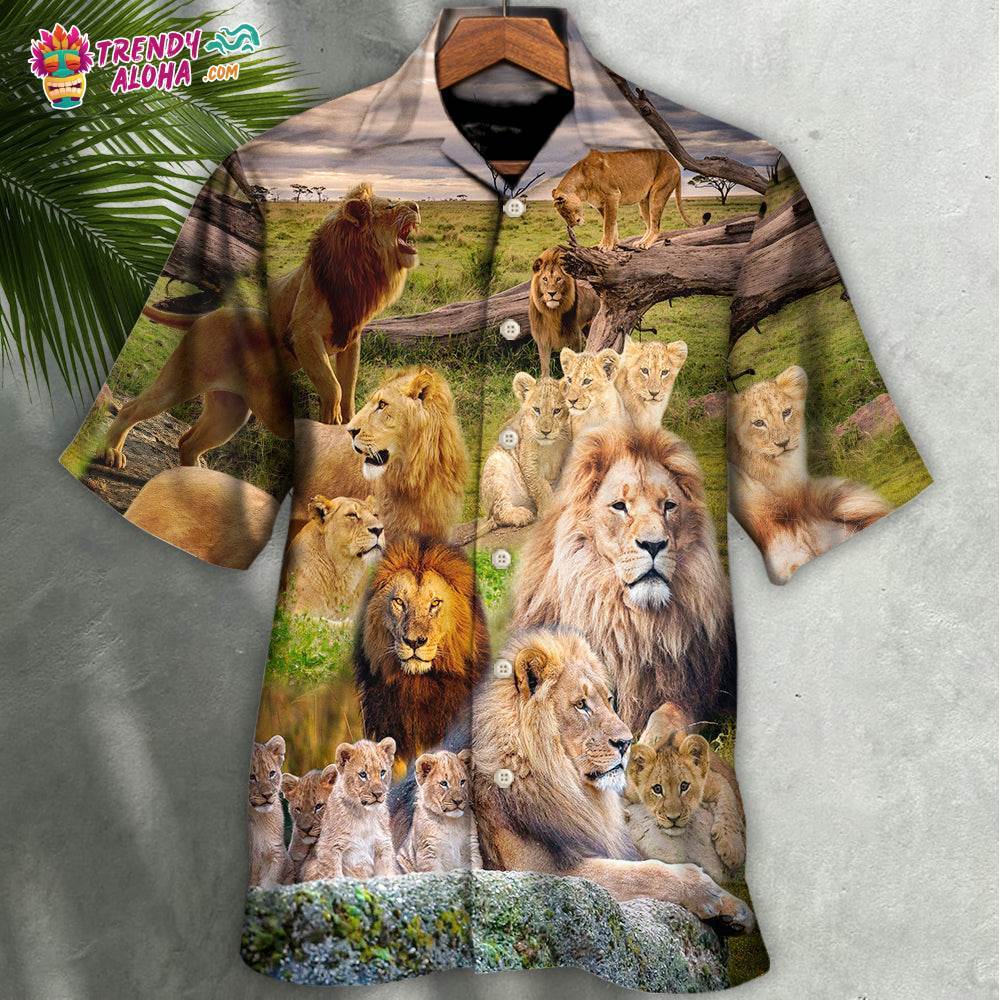 Lion Never Roars After A Kill Hawaiian Shirt – Trendy Aloha