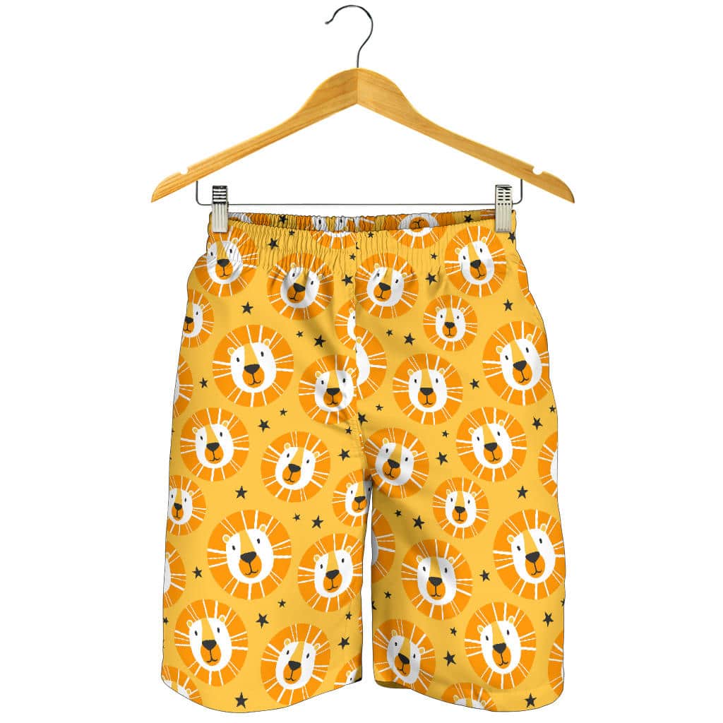 Lion Pattern Print Design 03 For Men Women Kid Shorts