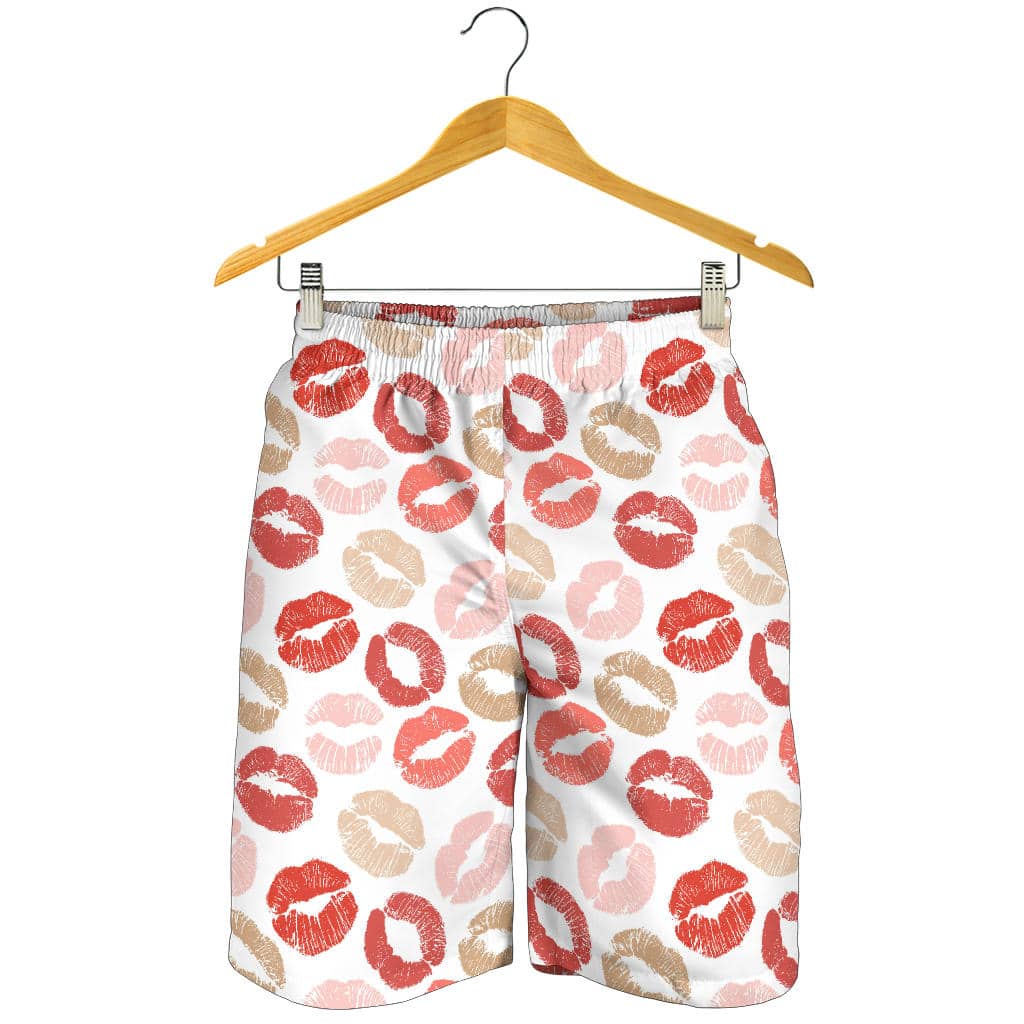 Lips Pattern Print Design 04 For Men Women Kid Shorts
