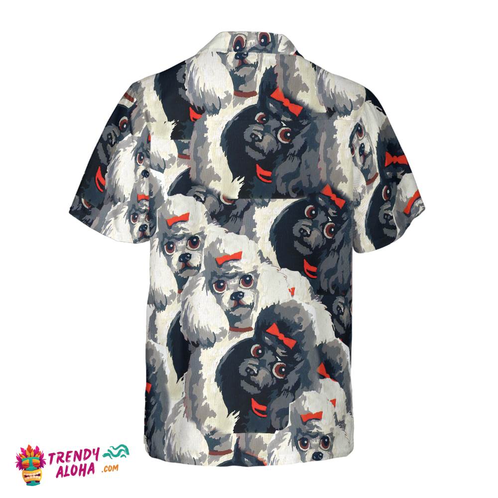 Little Sweet Poodles Hawaiian Shirt