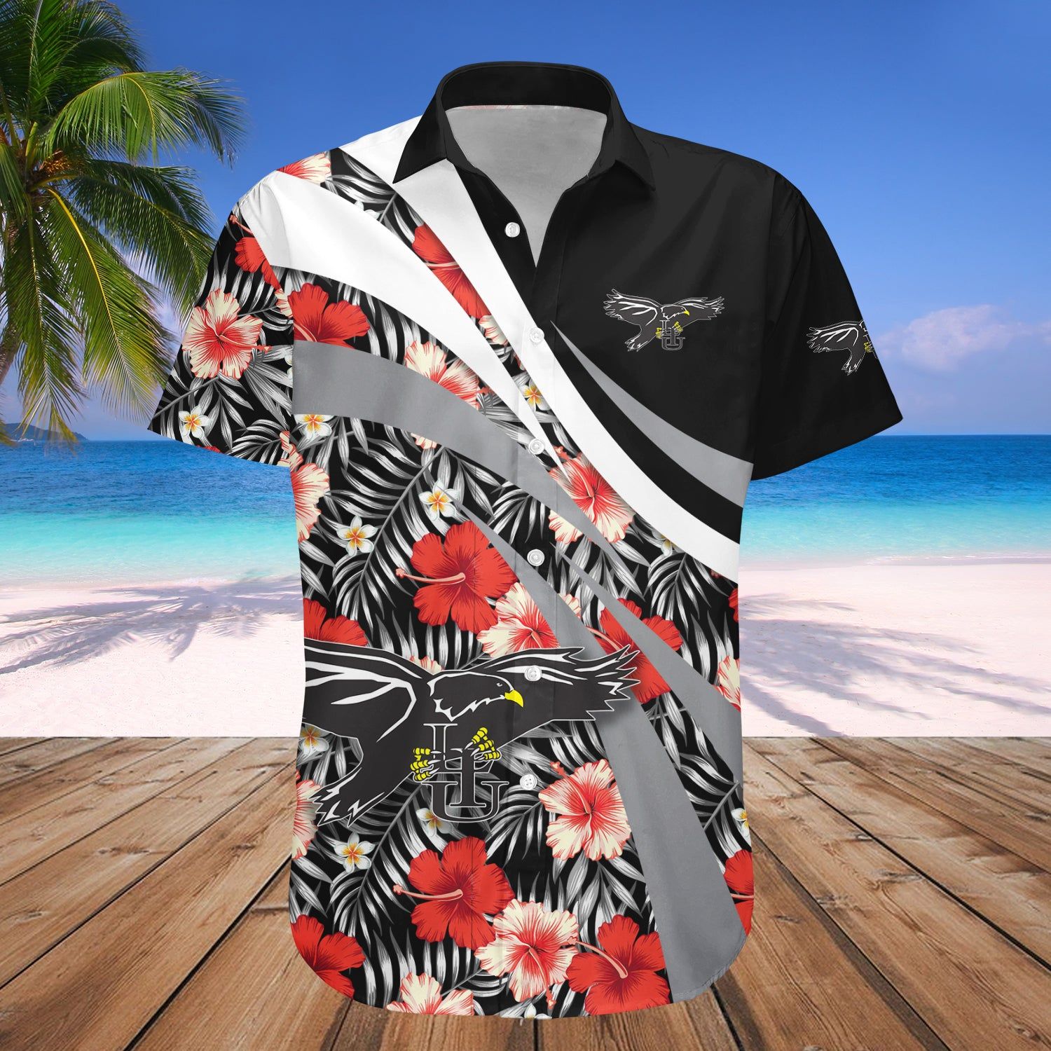 Liu Brooklyn Blackbirds Hawaii Shirt Hibiscus Sport Style – NCAA