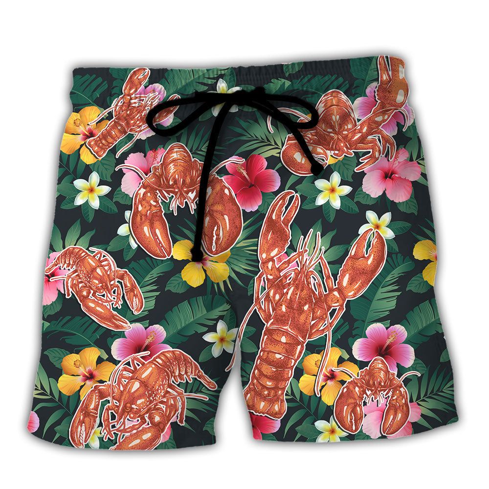 Lobster Darling It’s Our Anniversary Keep Calm And Draw The Butter Tropical Vibe Amazing Style Trendy Aloha Hawaiian Beach Shorts Lobster Darling It’s Our Anniversary Keep Calm And Draw The Butter Tropical Vibe Amazing Style Trendy Aloha Hawaiian Beach Shorts