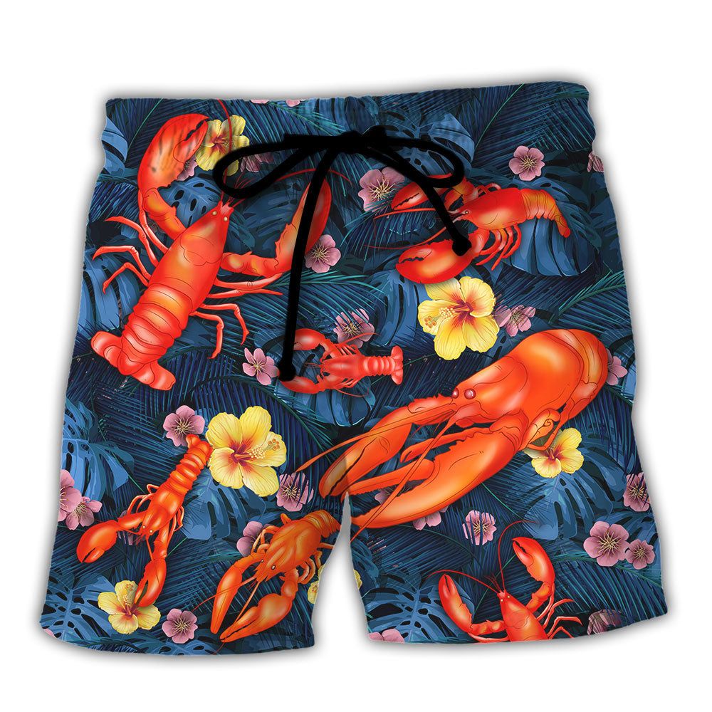 Lobster Take Me Home And Deep Me In Butter Tropical Vibe Amazing Style Trendy Aloha Hawaiian Beach Shorts Lobster Take Me Home And Deep Me In Butter Tropical Vibe Amazing Style Trendy Aloha Hawaiian Beach Shorts