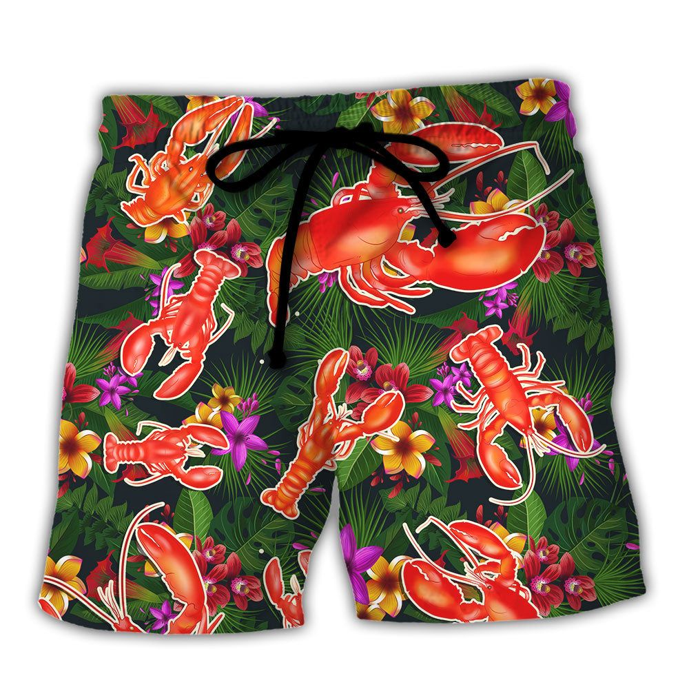 Lobster You’Re My Lobster Friends Tropical Vibe Amazing Style Trendy Aloha Hawaiian Beach Shorts Lobster You’Re My Lobster Friends Tropical Vibe Amazing Style Trendy Aloha Hawaiian Beach Shorts