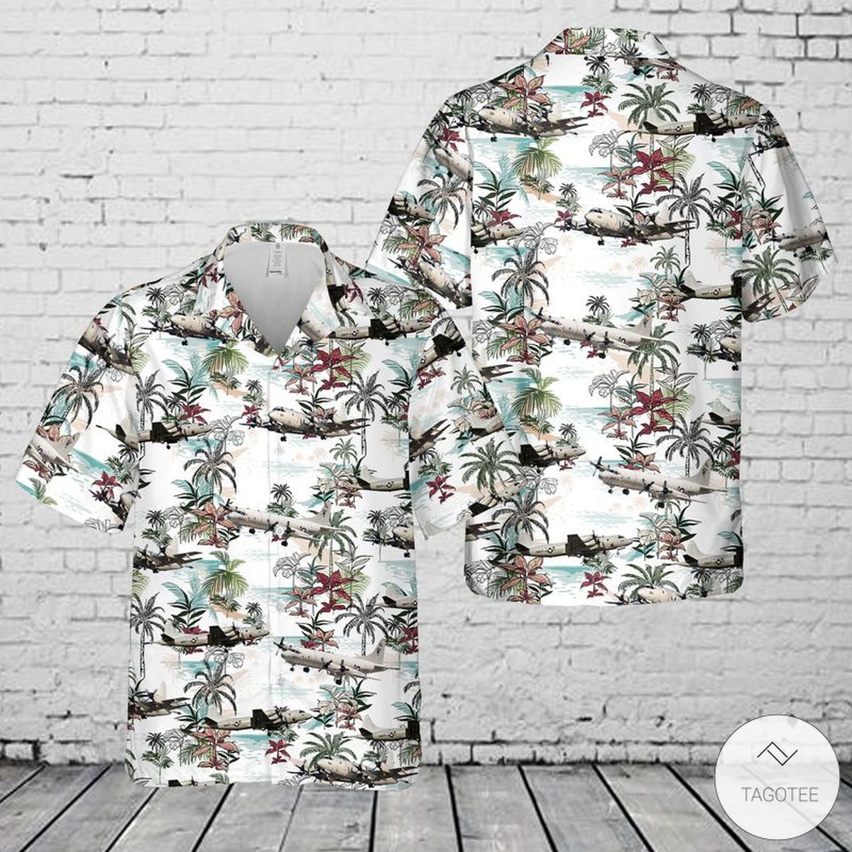 Lockheed Orion US Navy Authentic Hawaiian Shirt