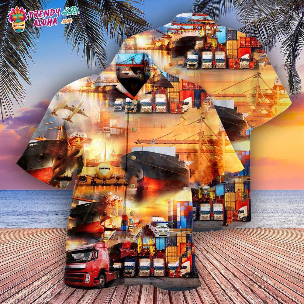 Logistics Into The World Logistics Hawaiian Shirt – Trendy Aloha