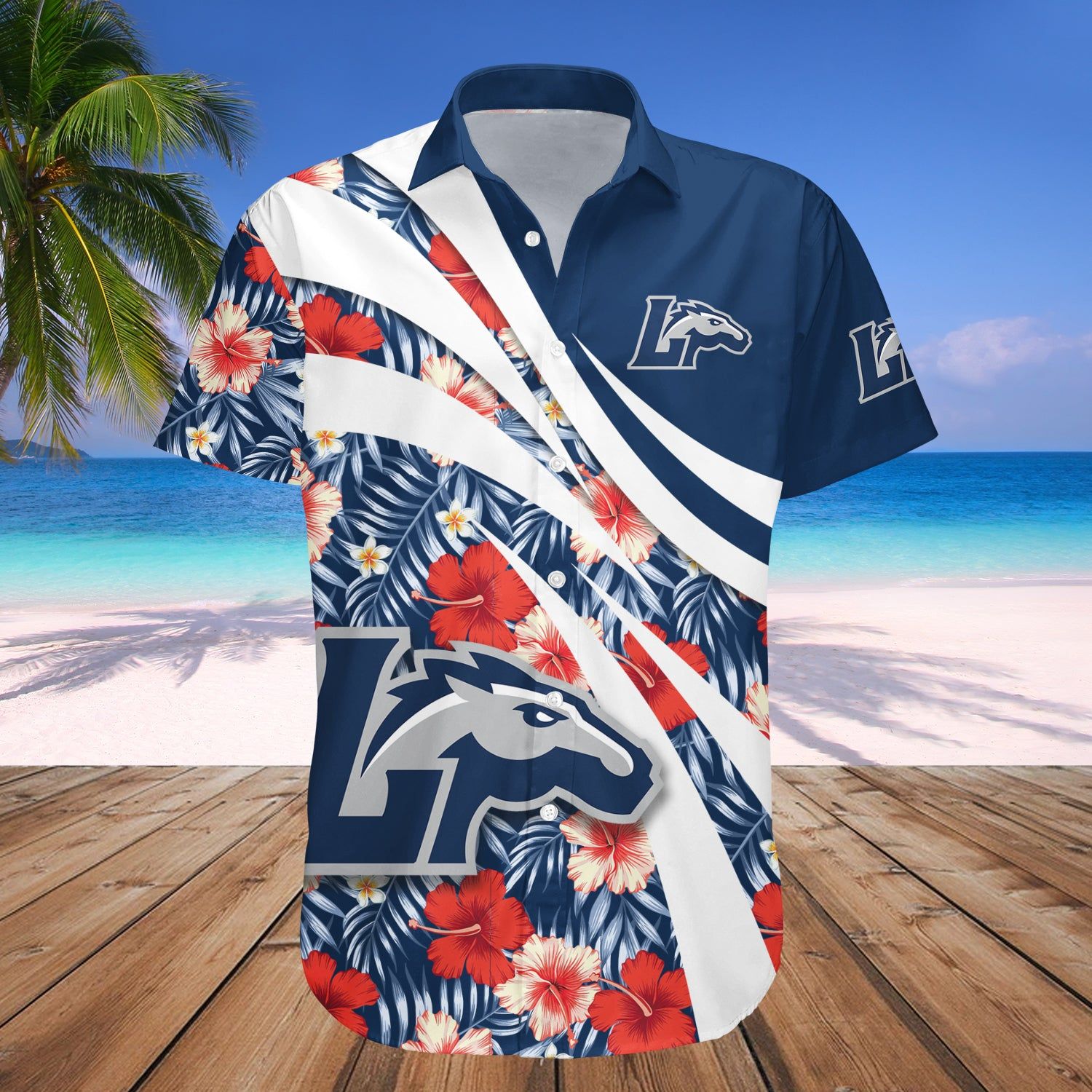 Longwood Lancers Hawaii Shirt Hibiscus Sport Style – NCAA