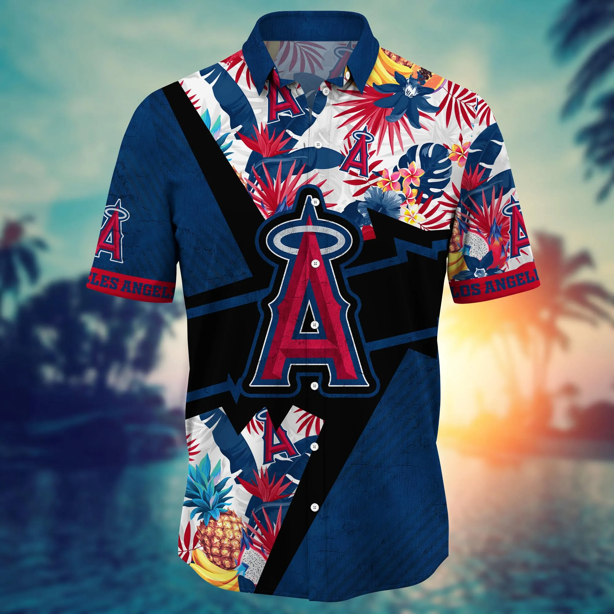 Los Angeles Angels MLB Hawaiian Shirt Dry Season Aloha Shirt
