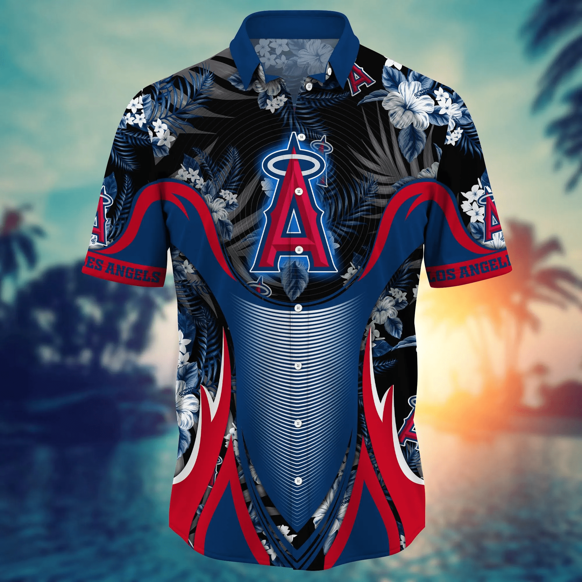 Los Angeles Angels MLB Hawaiian Shirt July Aloha Shirt