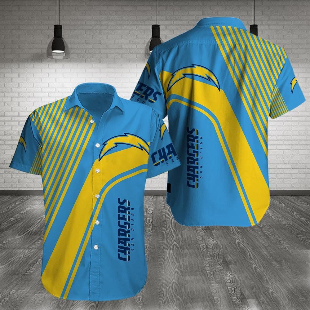 Los Angeles Chargers Limited Edition Hawaiian Shirt Trendy Aloha Design 01