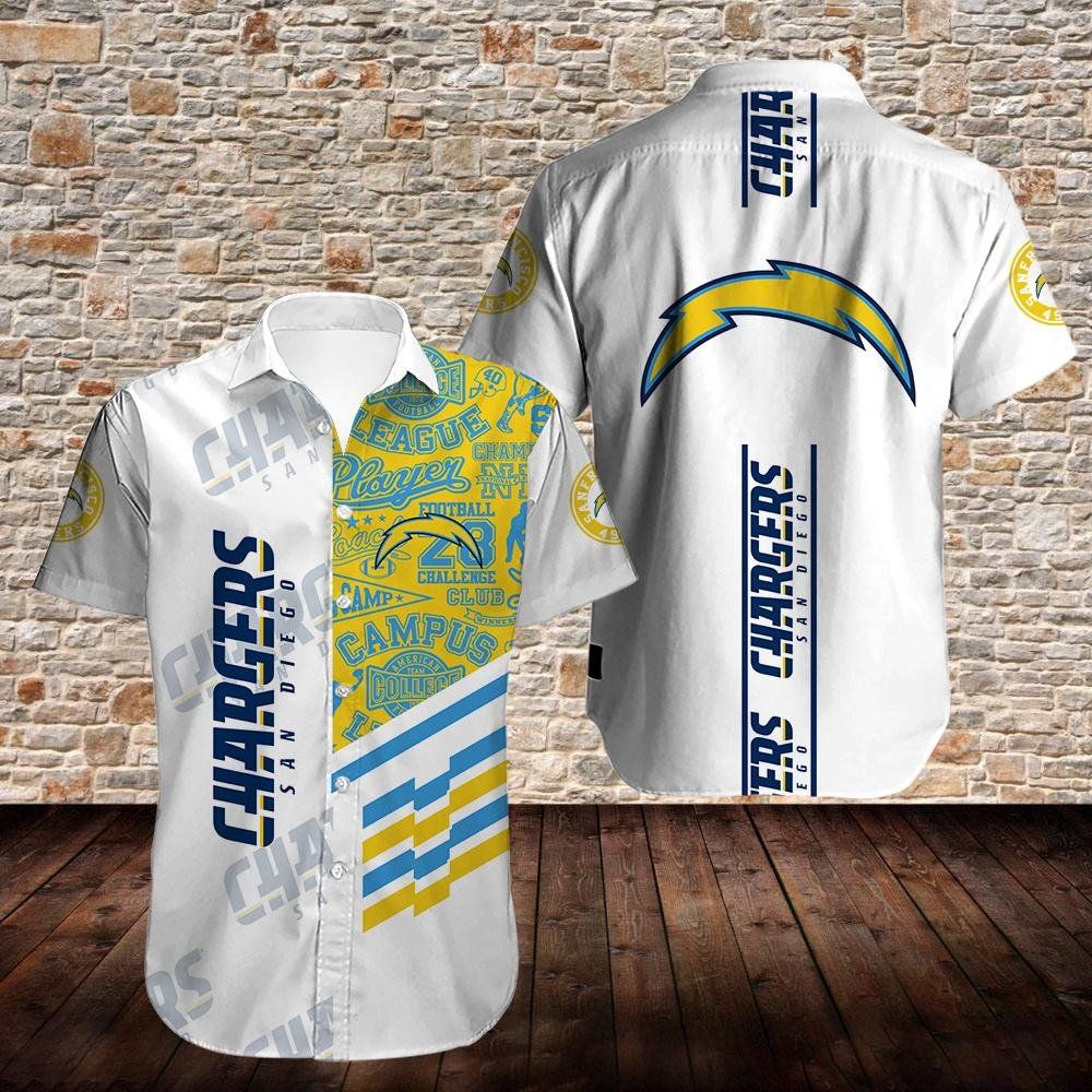 Los Angeles Chargers Limited Edition Hawaiian Shirt Trendy Aloha Design 02