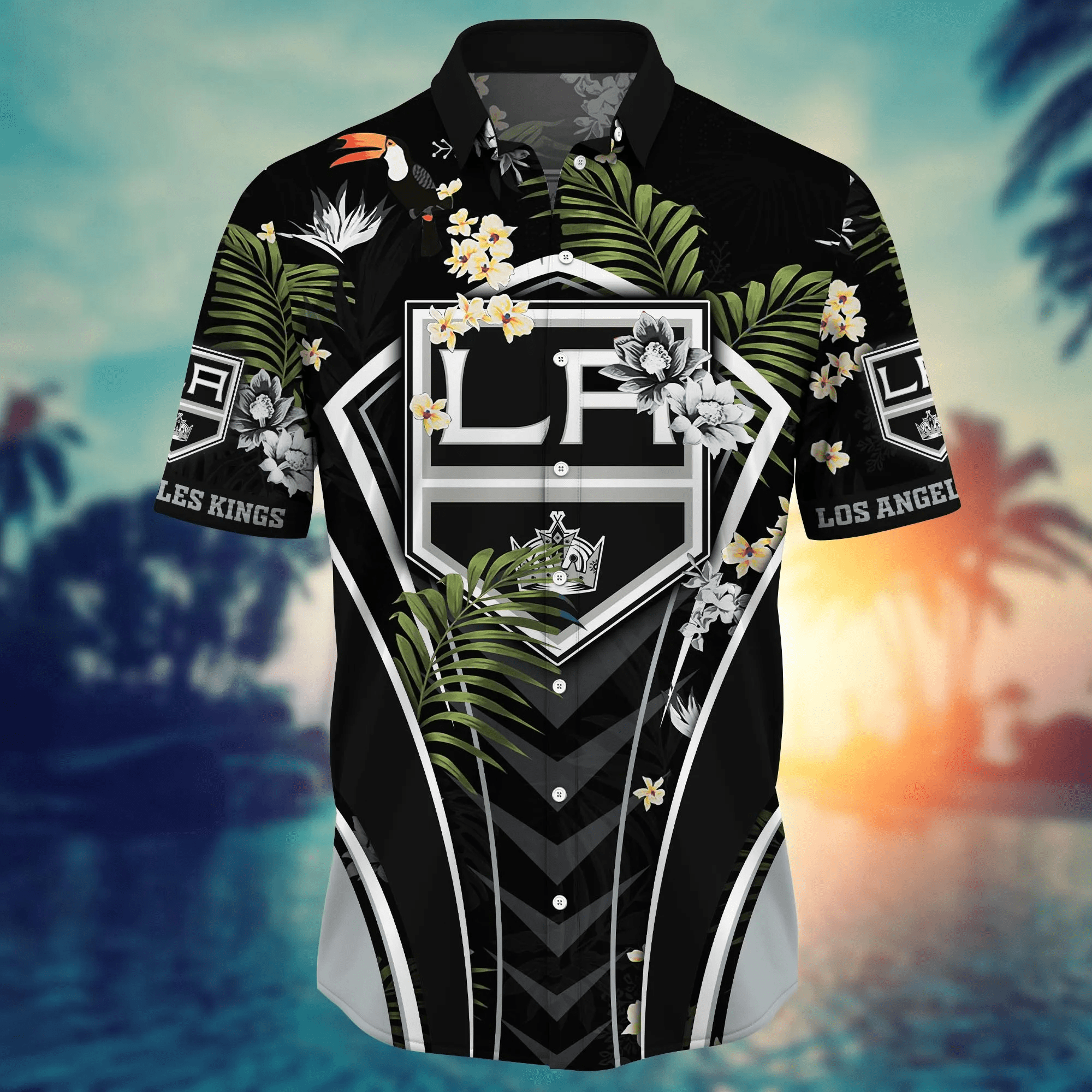 Los Angeles Kings NHL Hawaiian Shirt Sunscreen Aloha Shirt