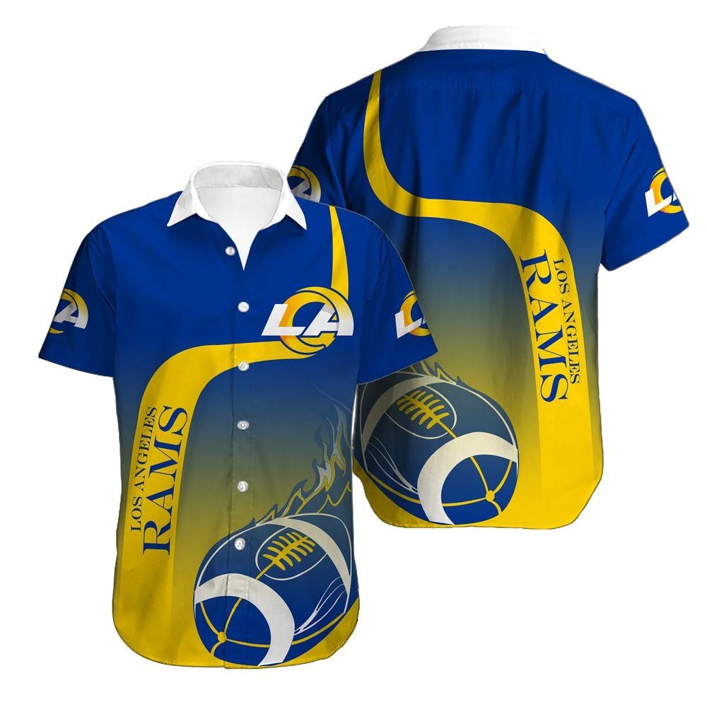 Los Angeles Rams Limited Edition Hawaiian Shirt Trendy Aloha Design 04