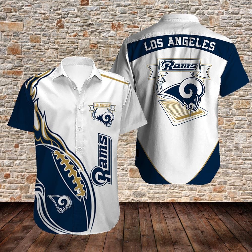 Los Angeles Rams Limited Edition Hawaiian Shirt Trendy Aloha Design 05