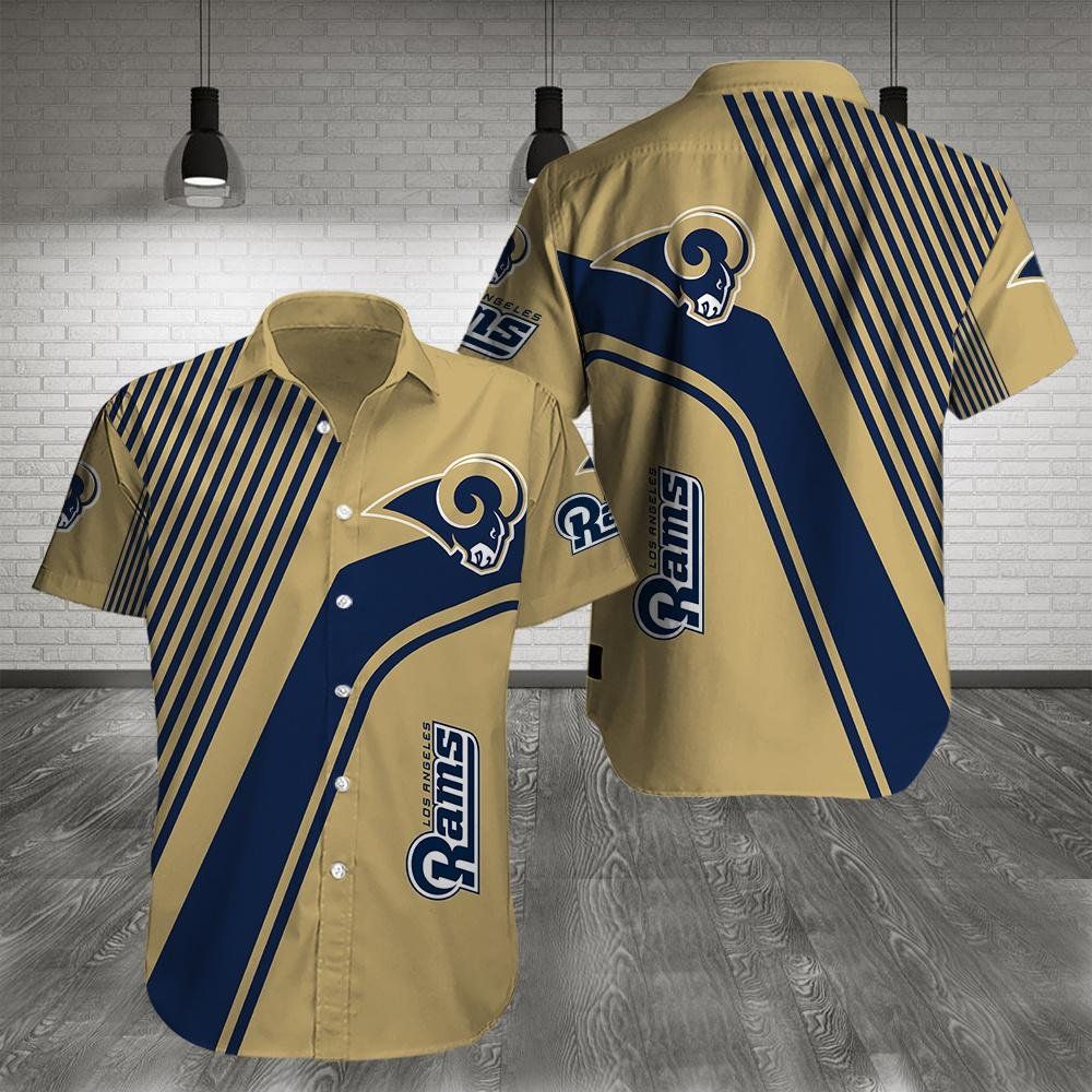 Los Angeles Rams Limited Edition Hawaiian Shirt Trendy Aloha Design 06