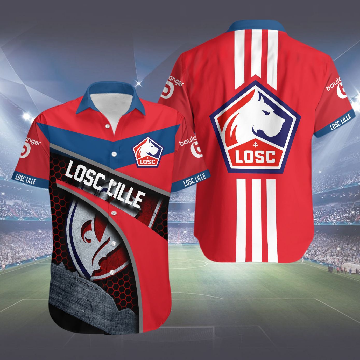 Losc Lille Special Style Hawaiian Shirt