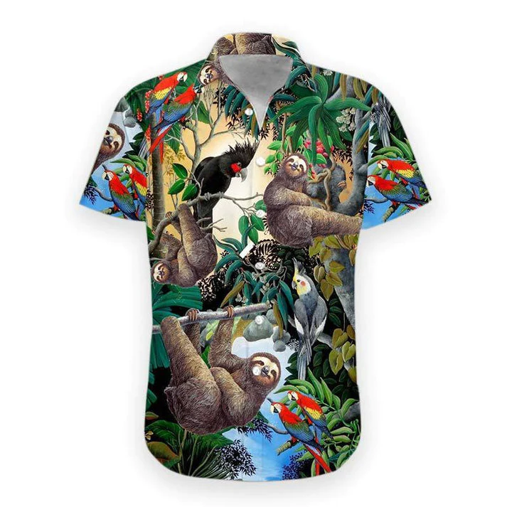 Lovelypod – 3D Sloth Hawaii Shirt For Men And Women, Sloth Summer Aloha Shirt, Summer Gift For Him Lovelypod – 3D Sloth Hawaii Shirt For Men And Women, Sloth Summer Aloha Shirt, Summer Gift For Him