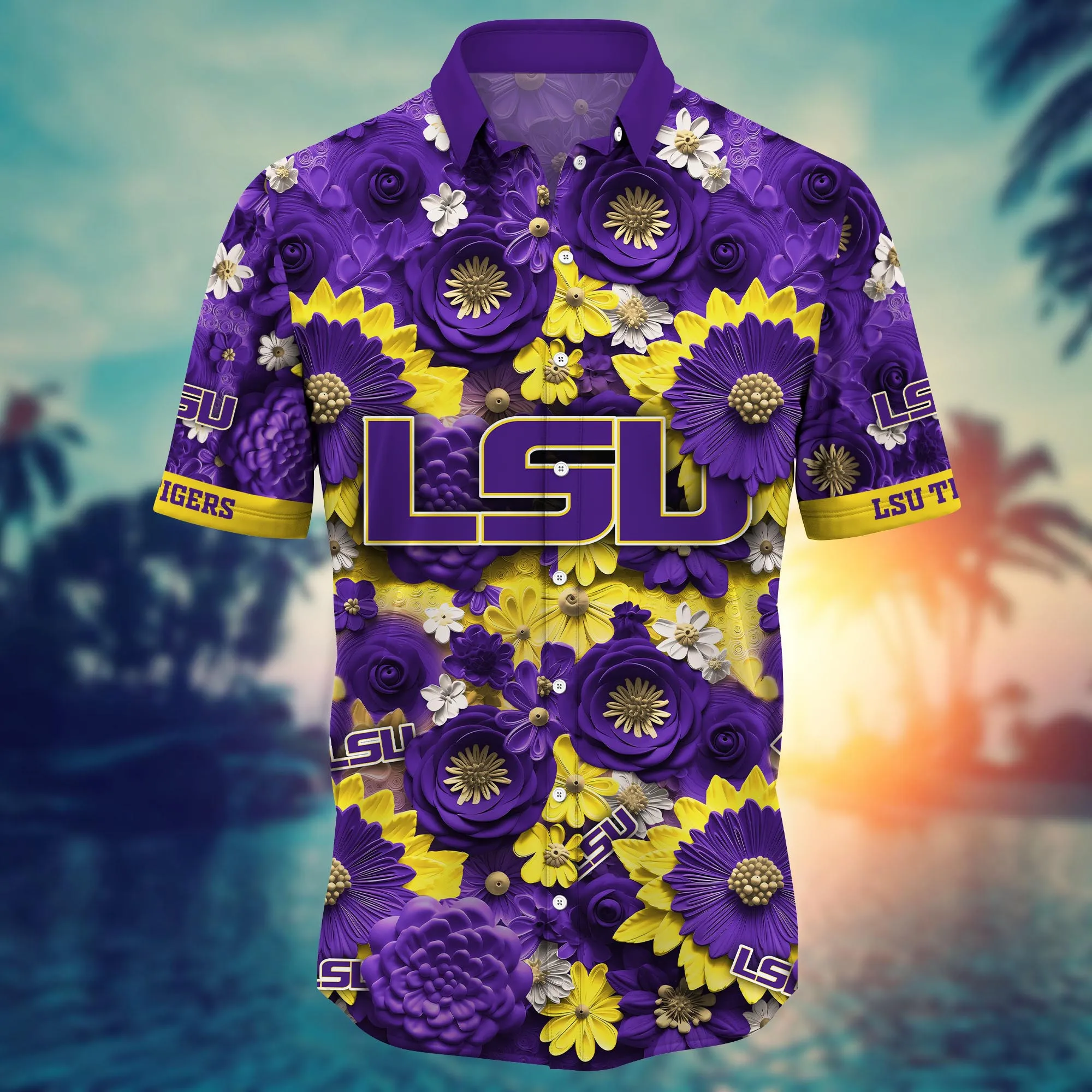 Lsu Tigers NCAA Hawaiian Shirt Trending For This Summer Customize Shirt Any Team
