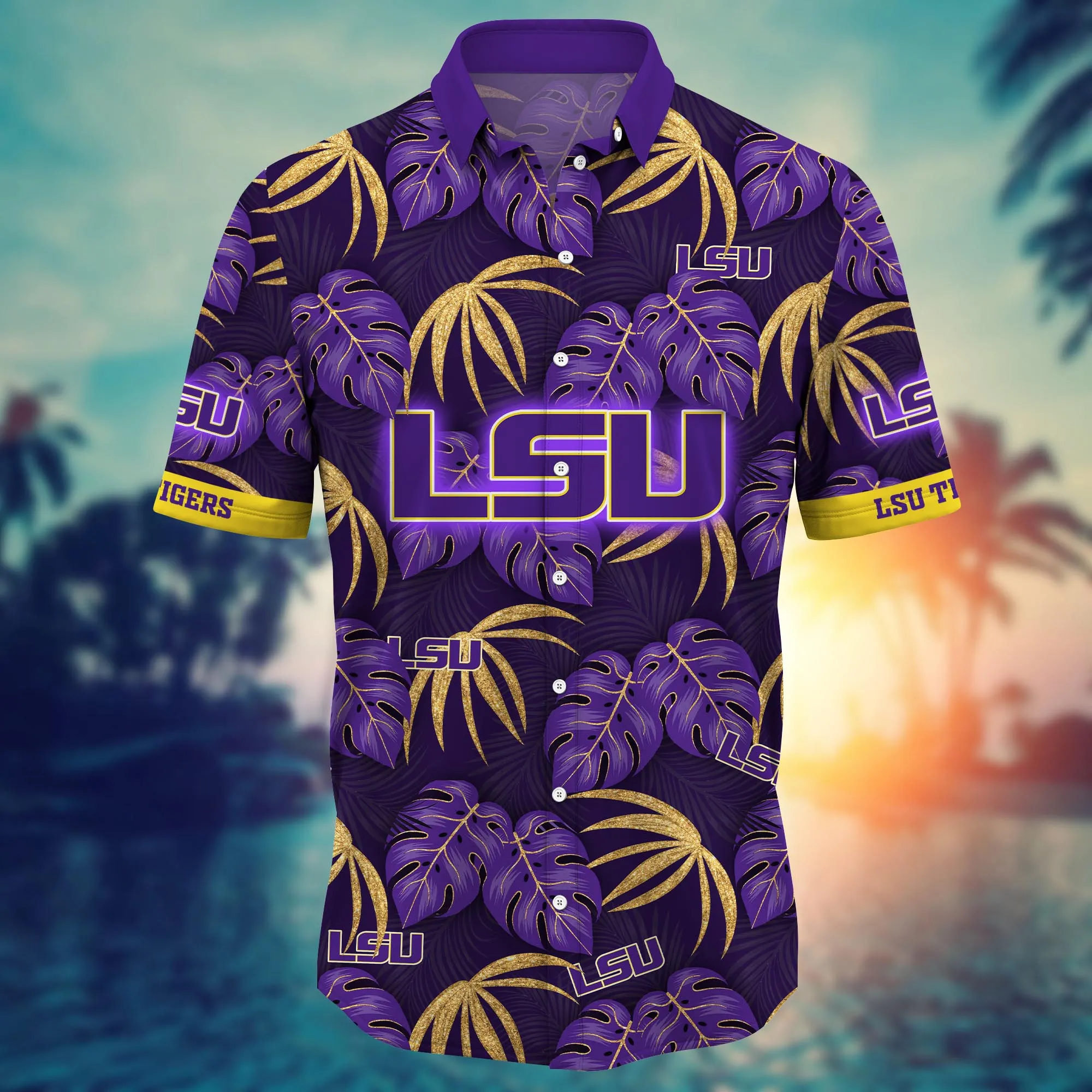 Lsu Tigers NCAA Hawaiian Shirt Warmth Aloha Shirt