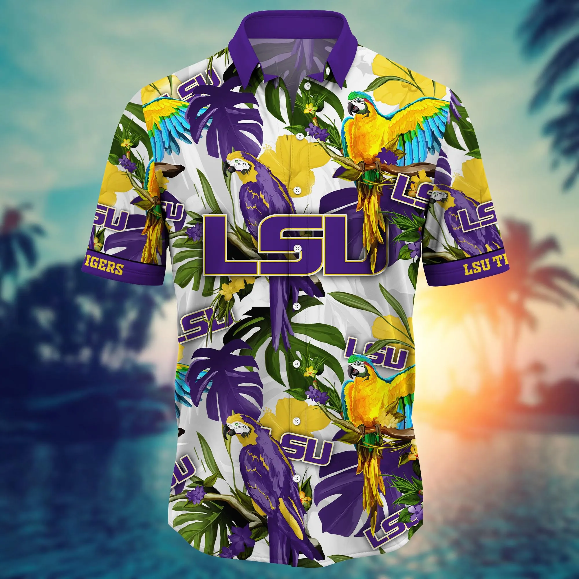 Lsu Tigers NCAA Hawaiian Shirt Warmthtime Aloha Shirt