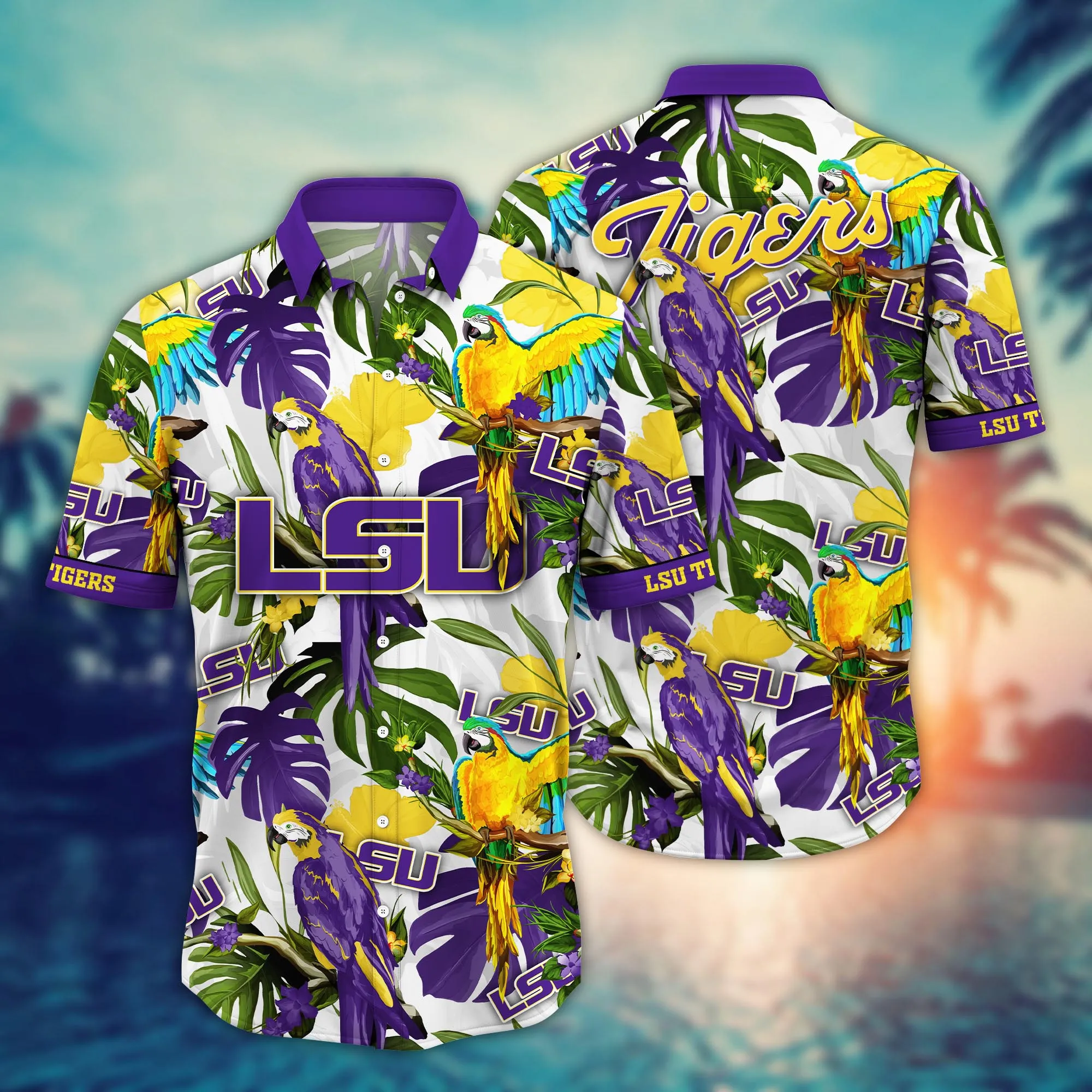 Lsu Tigers NCAA Hawaiian Shirt Warmthtime Aloha Shirt