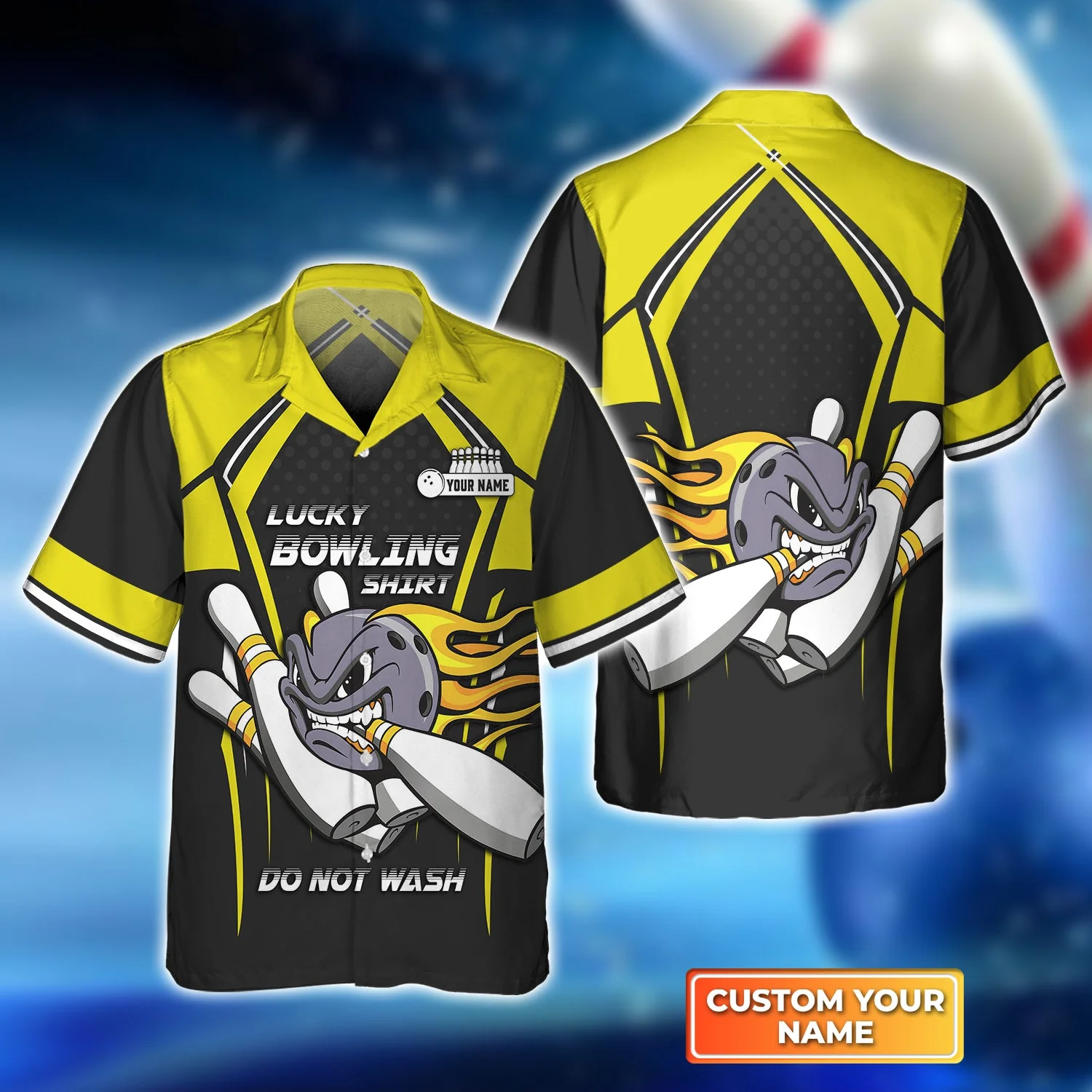 Lucky Bowling Do Not Wash Trendy Hawaiian Shirt, Bowling Trendy Hawaiian Shirt For Men, Women, Bowling Team Shirt