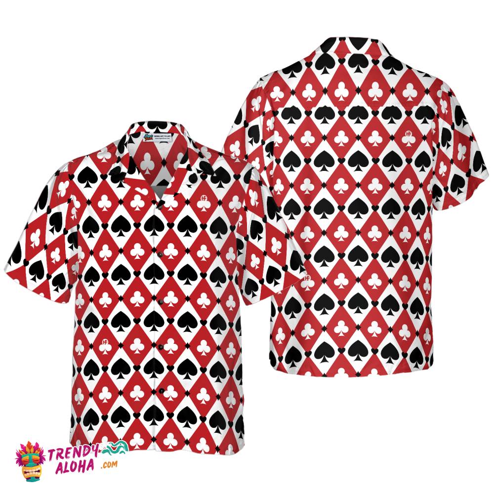 Luxury Casino Gambling Poker Hawaiian Shirt