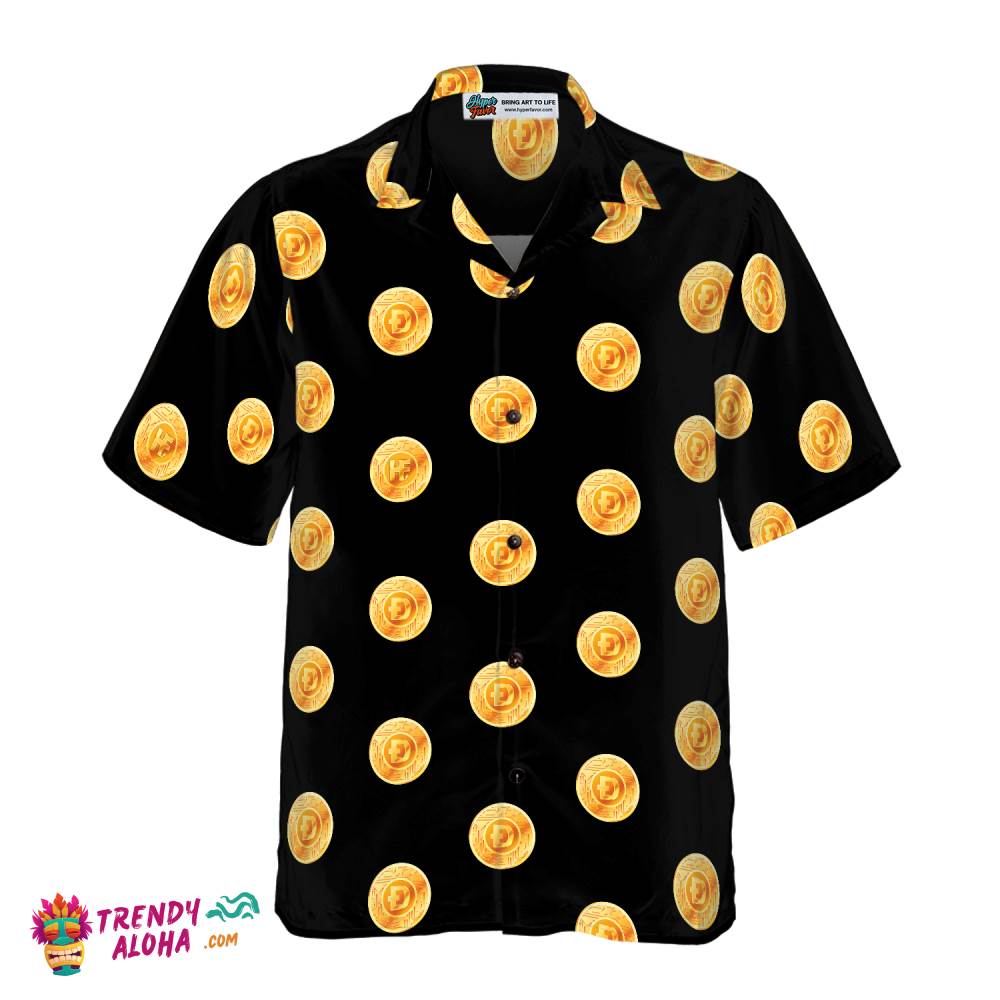 Luxury Dogecoin Hawaiian Shirt Luxury Dogecoin Hawaiian Shirt