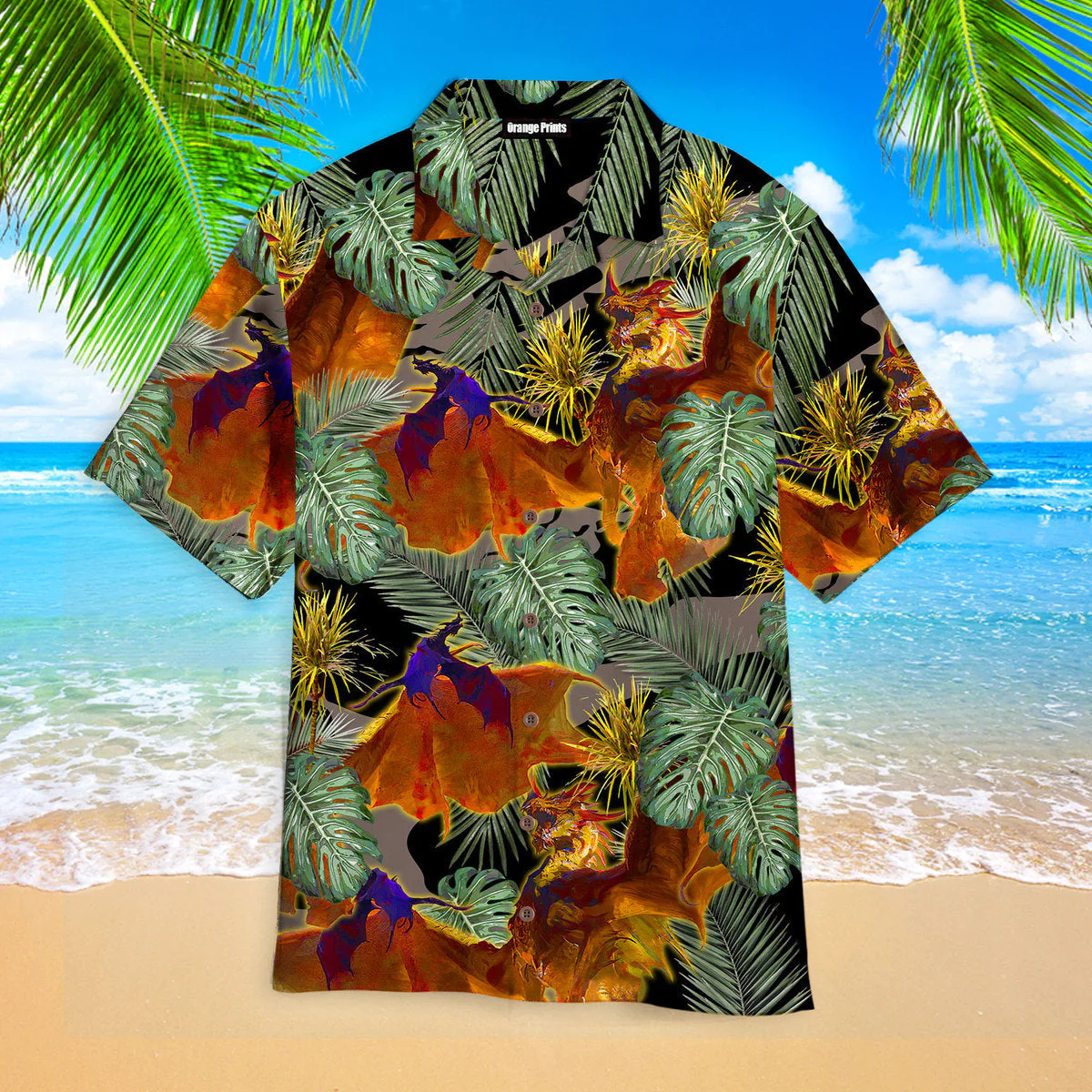 Magic The Gathering Ur Dragon Trendy Hawaiian Shirt For Aloha Shirt
