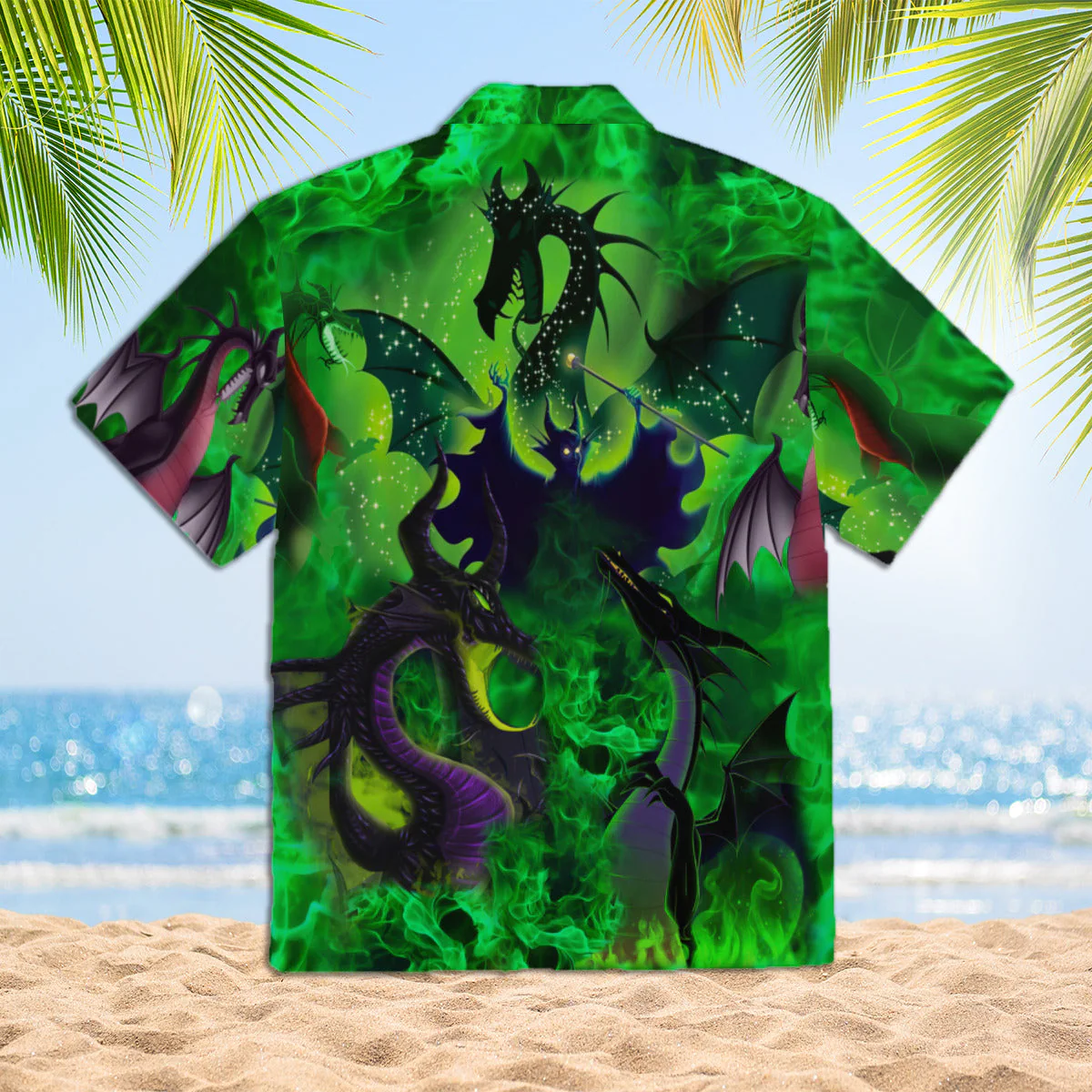 Maleficent Dragon Trendy Hawaiian Shirt