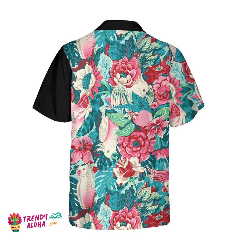 Man I Love Florida Hawaiian Shirt, Tropical Pattern Florida Shirt