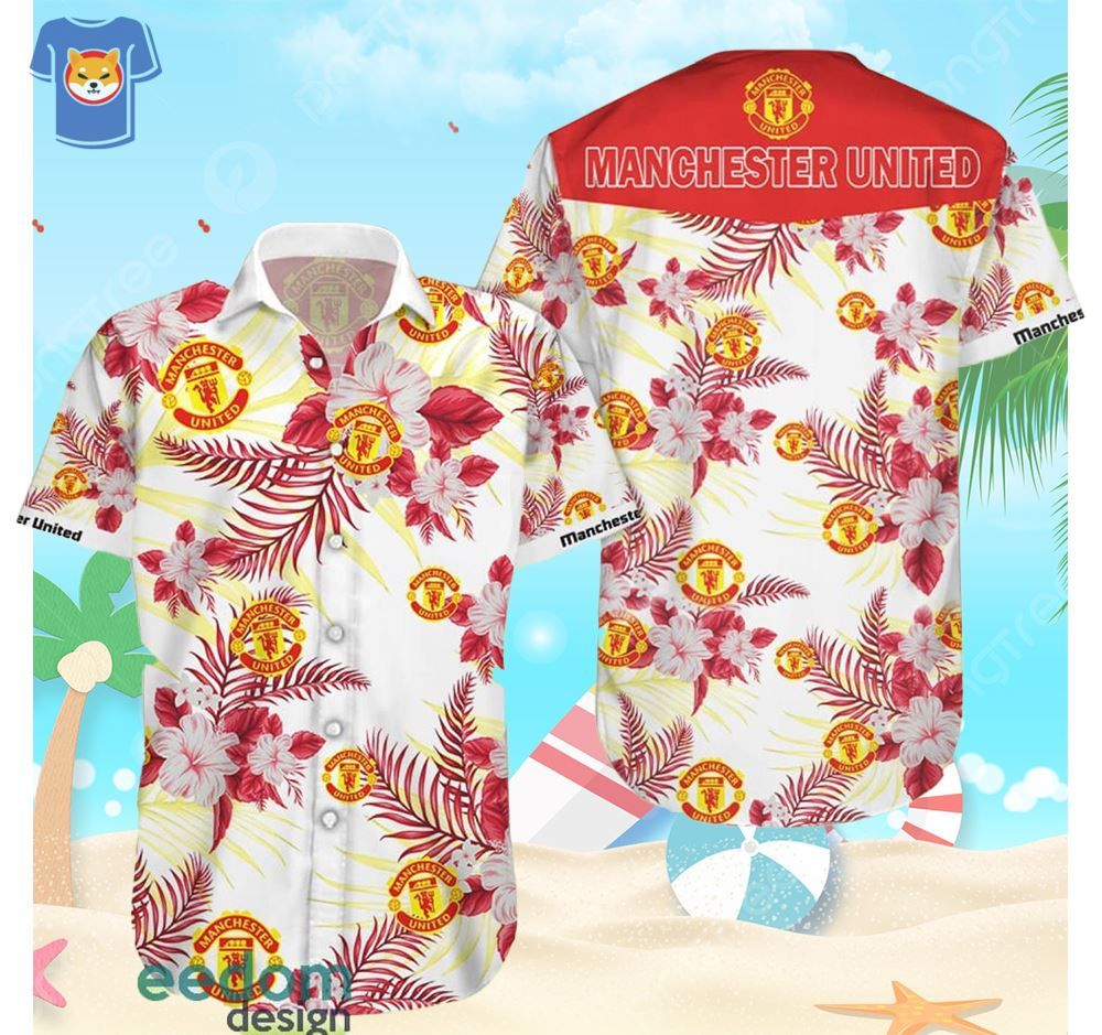 Manchester United Aloha Beach Gift Hawaiian Shirt For Men And Women