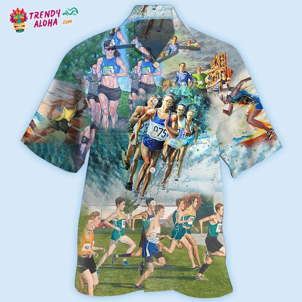 Marathon Run For Earth Run For Us Hawaiian Shirt – Trendy Aloha