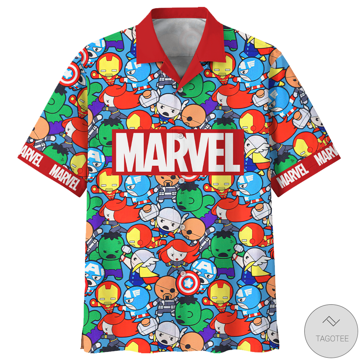 Marvel Comics Theme Hawaiian Shirt Exclusive Design