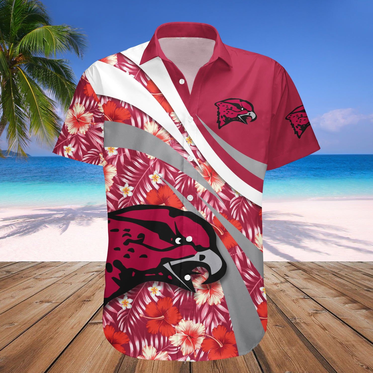 Maryland Eastern Shore Hawks Hawaii Shirt Hibiscus Sport Style – NCAA