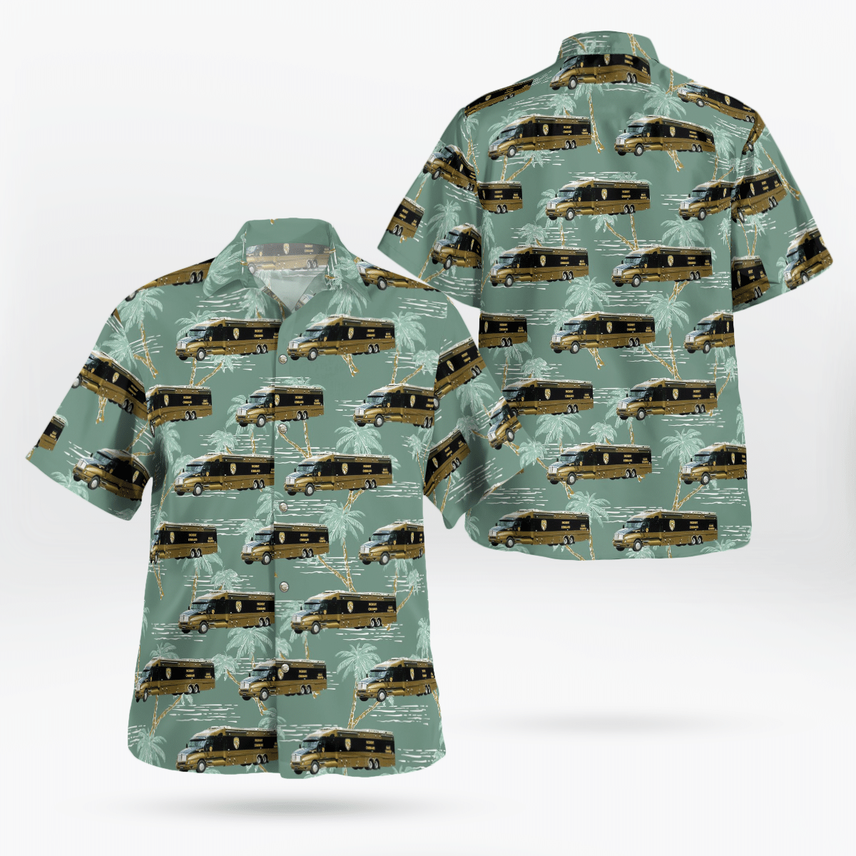 Maryland State Police Incident Command Hawaiian Shirt
