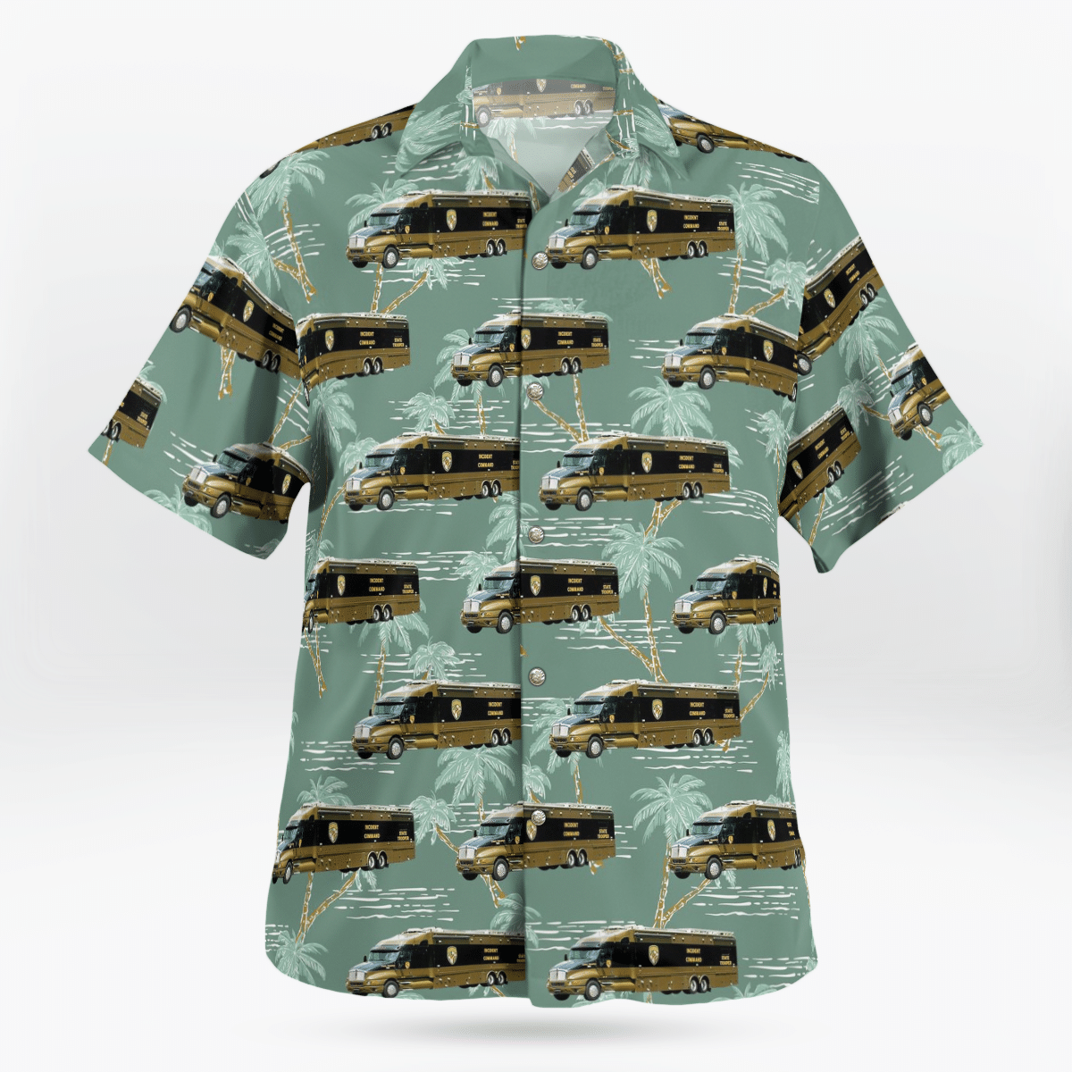 Maryland State Police Incident Command Hawaiian Shirt Maryland State Police Incident Command Hawaiian Shirt